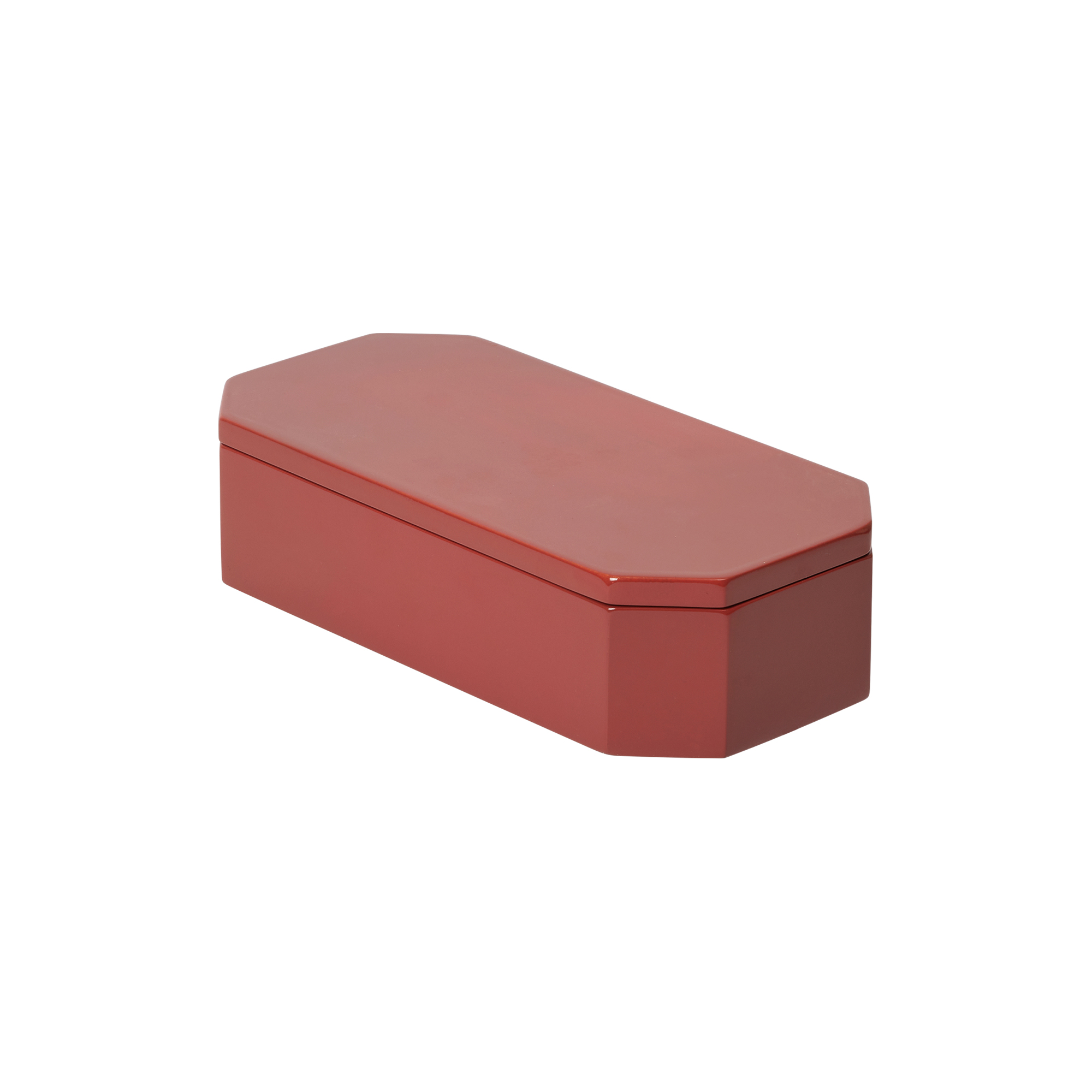 Ferm Living - Nova Storage Box Medium, picante red - Medium