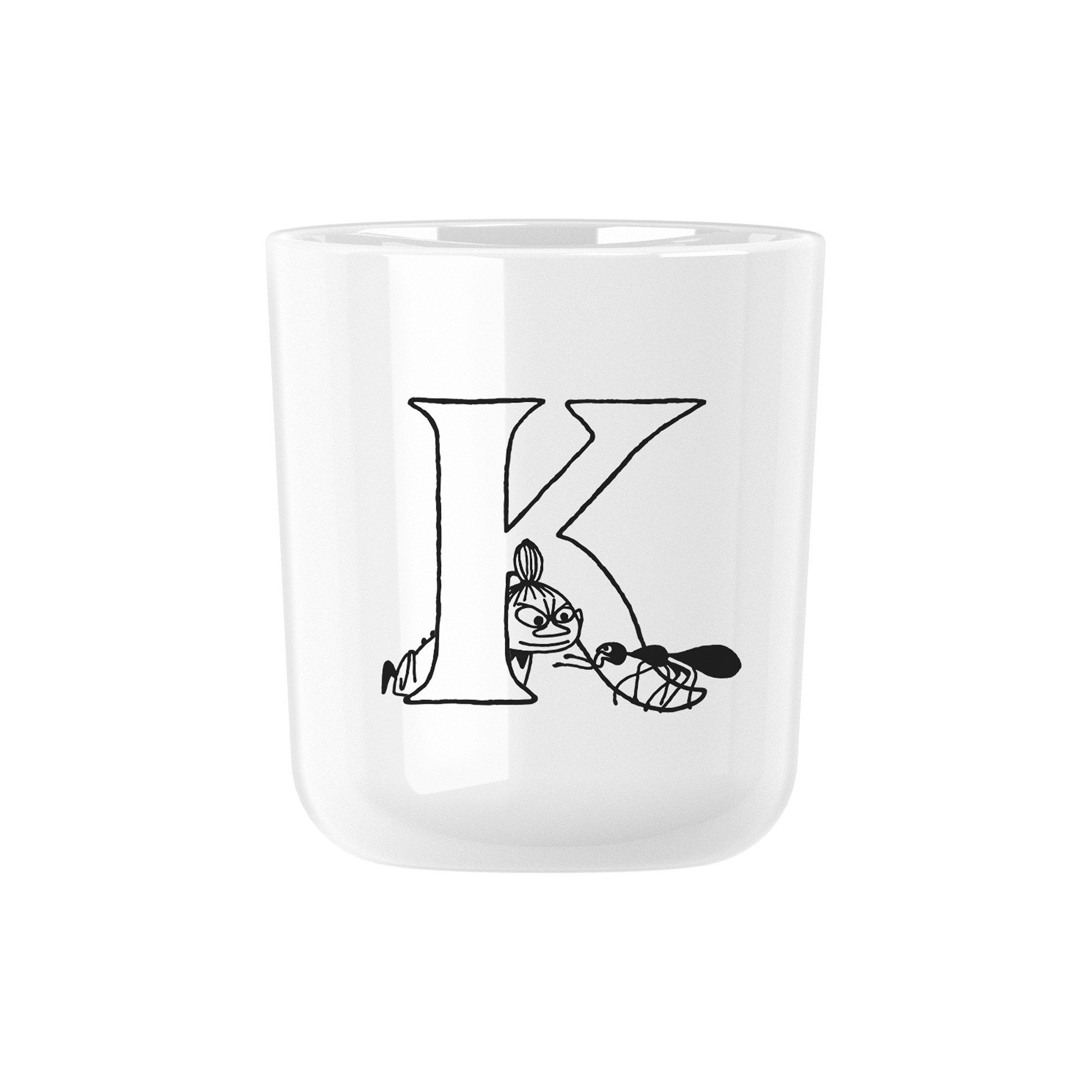 RIG-TIG - Moomin ABC kop K, moomin white - K