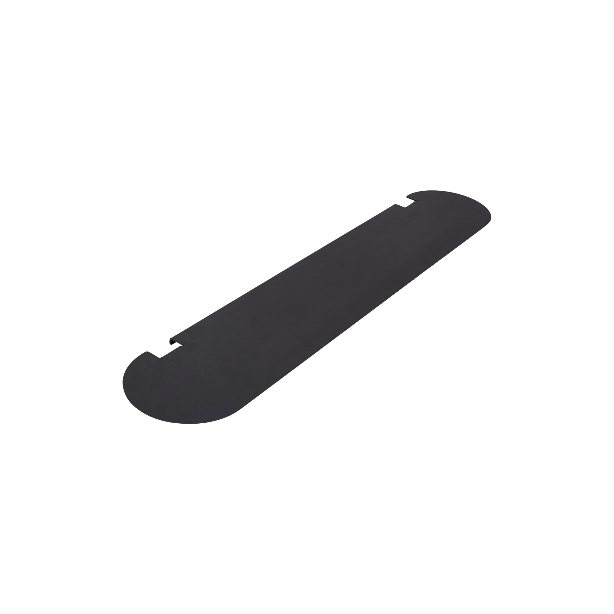 Pedestal - Pipe Shelf, charcoal