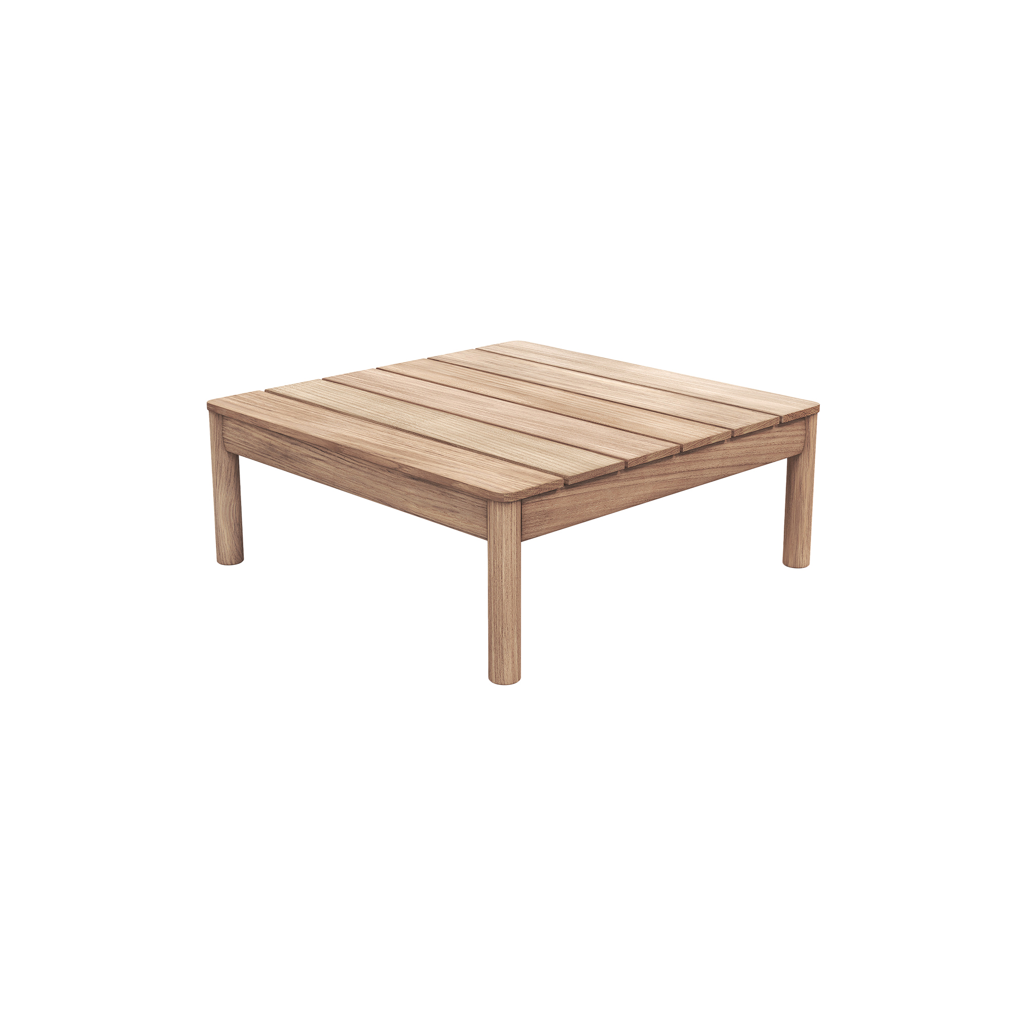 Fritz Hansen - Tradition Lounge Table Low, teak - H27 cm