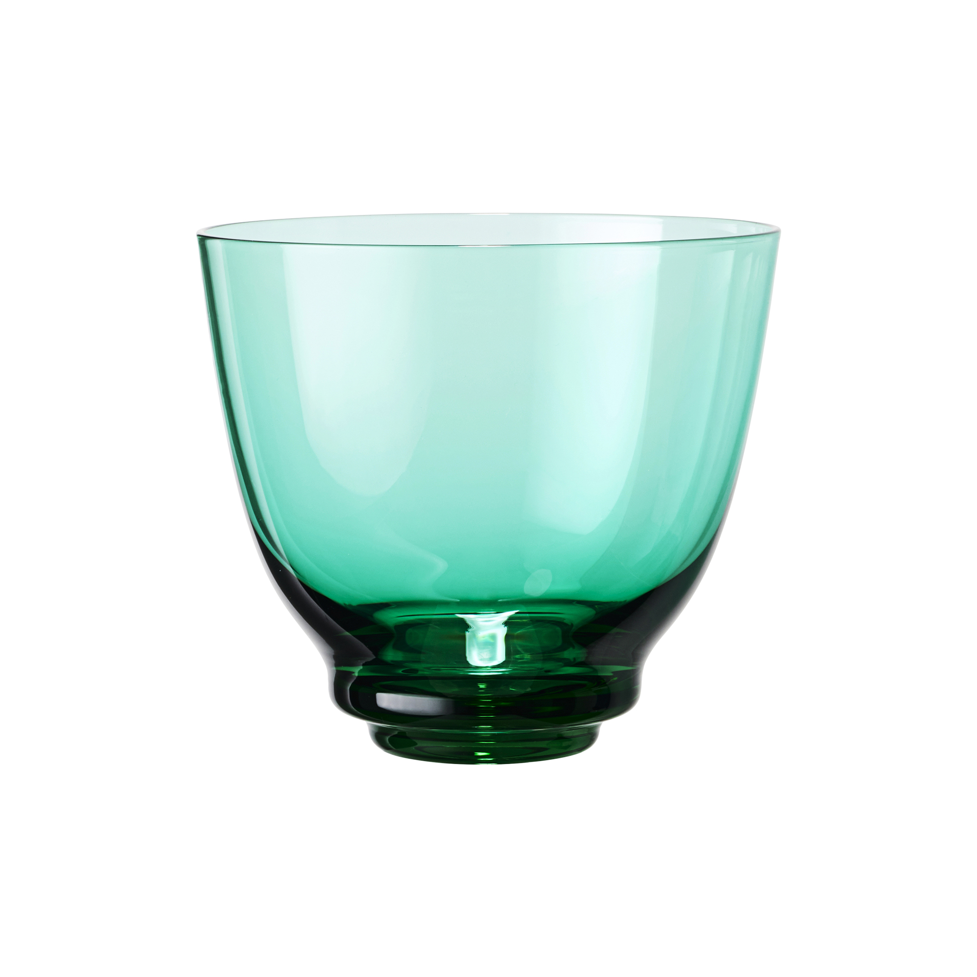 Holmegaard - Flow vandglas, emerald green