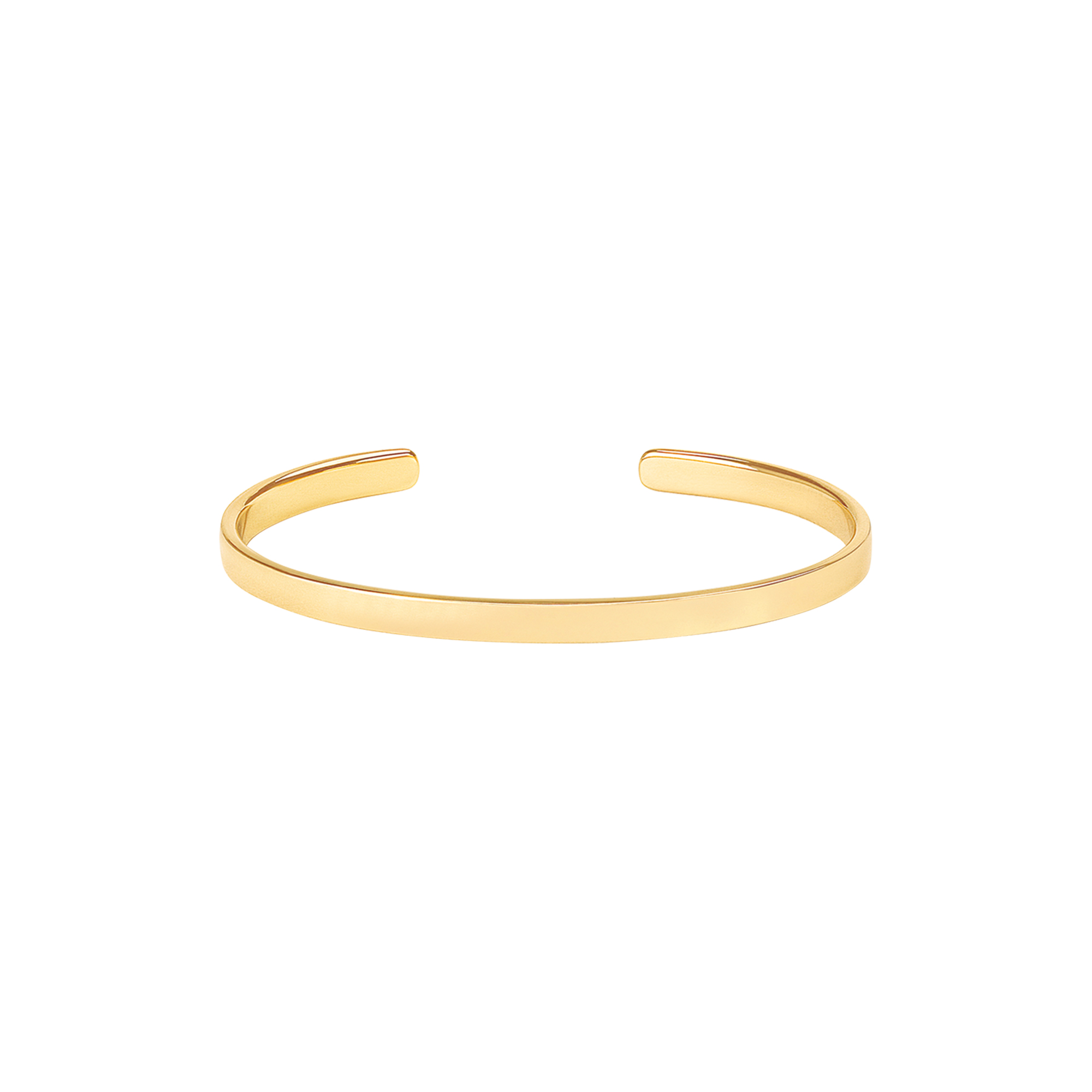 bangle up - BANGLE Bracelet, light gold