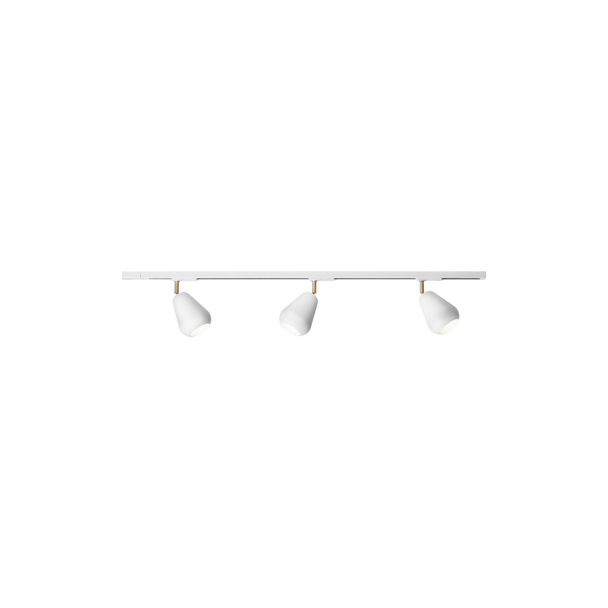 Nuura - Anoli 3 Spot Track Ceiling Lamp, nordic gold/white