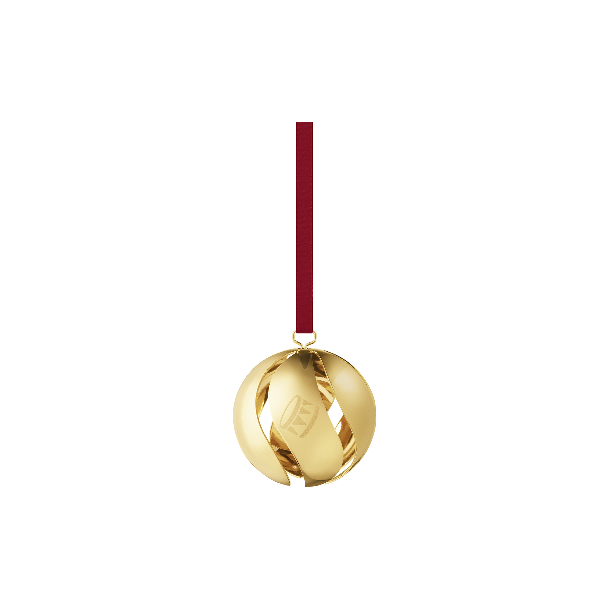 Georg Jensen - 2026 Julekugle, guld, Christmas Collectibles