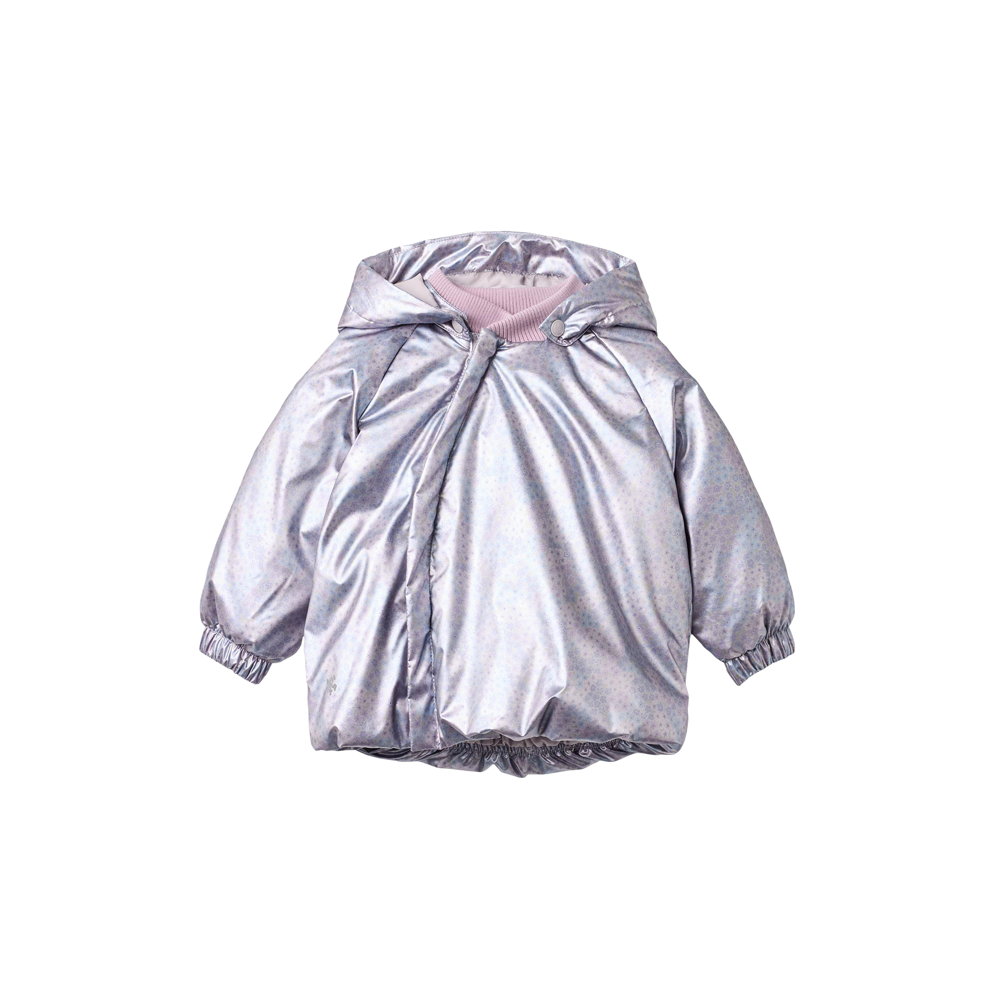 Wheat - Lightweight Puffer Jacket Ravi, silver sky flower - Str. 3M-62