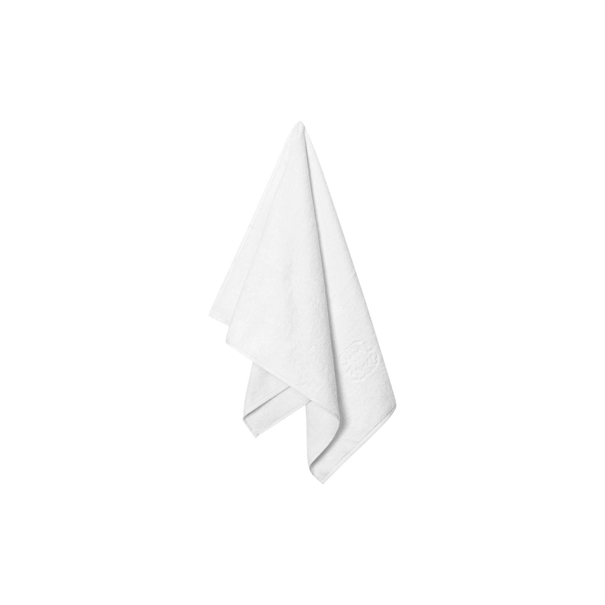 Georg Jensen Damask - DAMASK TERRY håndklæde, white - 40x70 cm