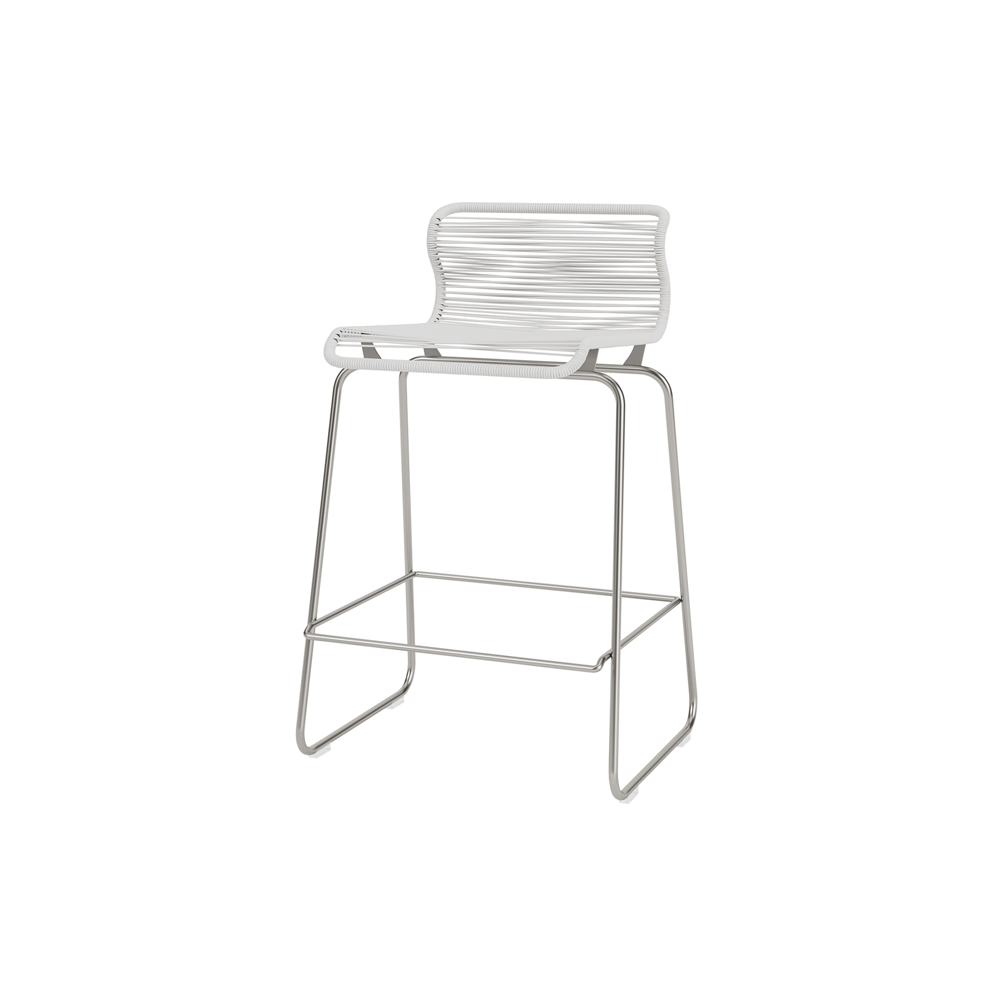 Montana Furniture - Panton One Kitchen barstol, duke/steel - H: 83 x B: 50 x D: 44 cm.