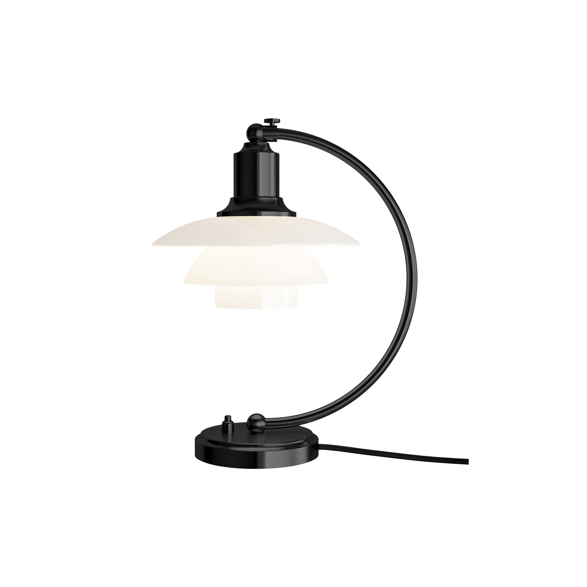 Louis Poulsen - PH 2/2 Luna bordlampe Special Edition, matt black/opal