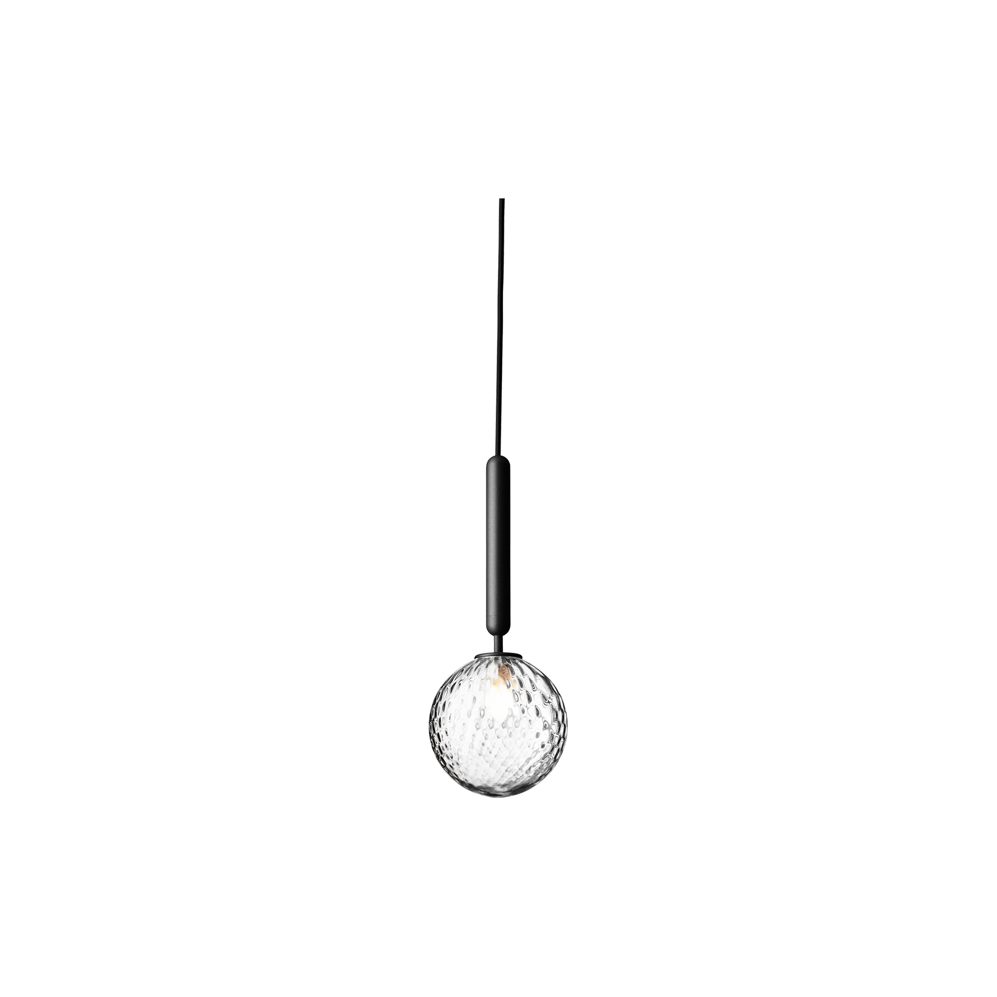 Nuura - Miira 1 Pendant, rock grey/optic clear