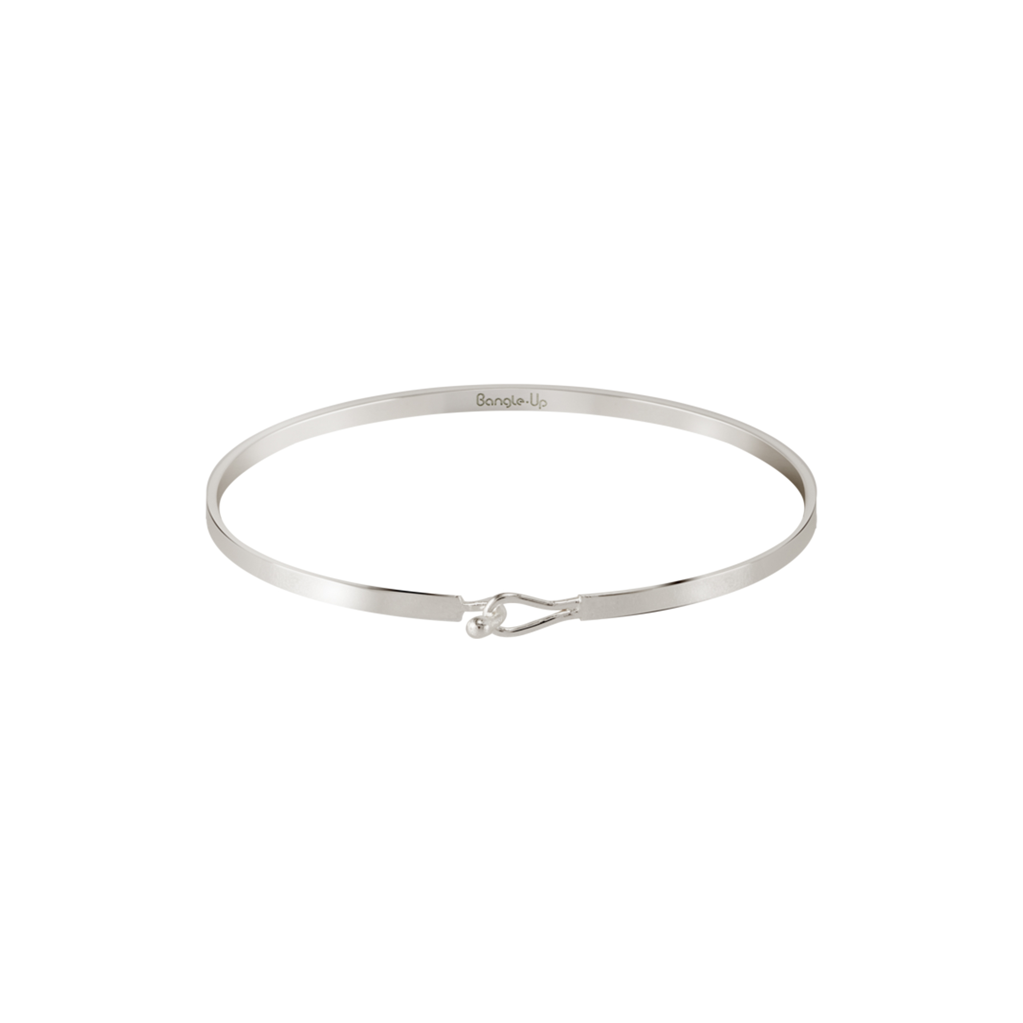 bangle up - LILY Bracelet, rhodium