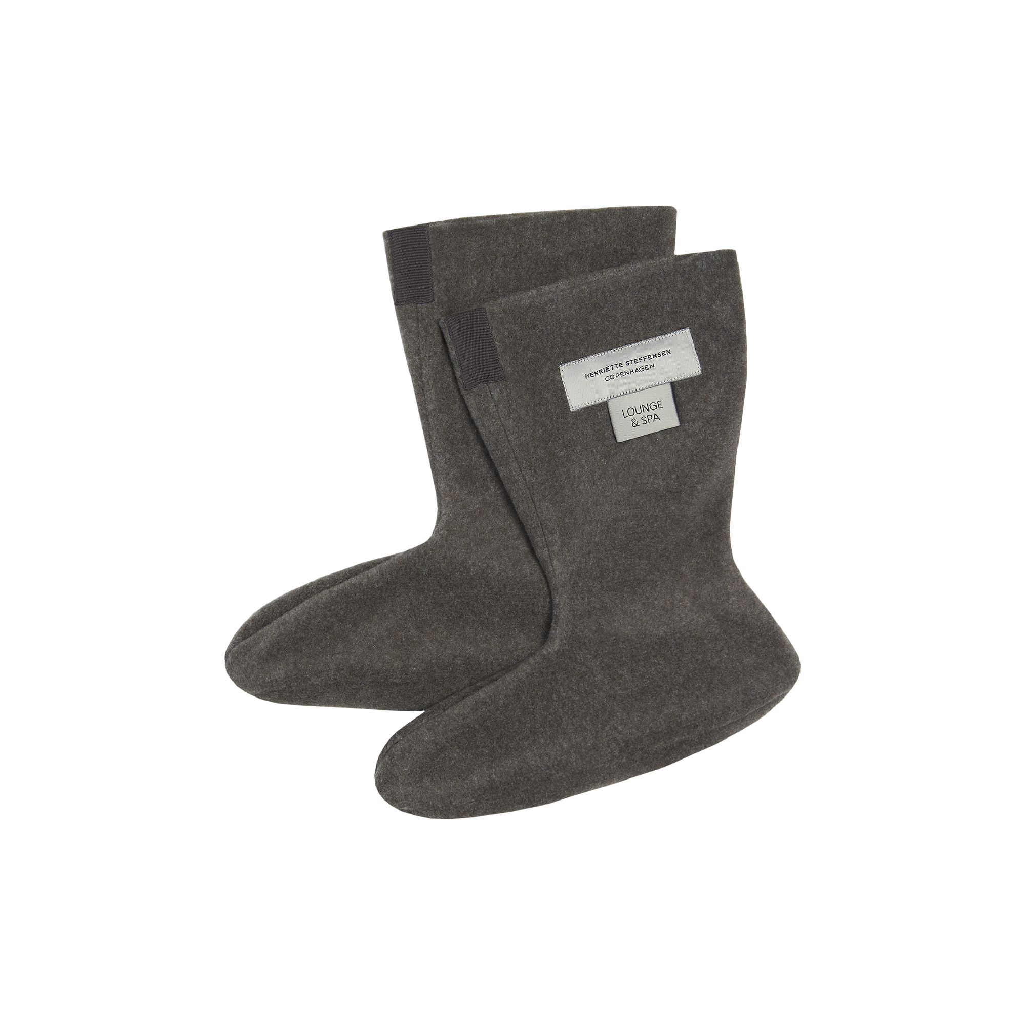 Henriette Steffensen Copenhagen - Fleece sokker, bark - L-XL