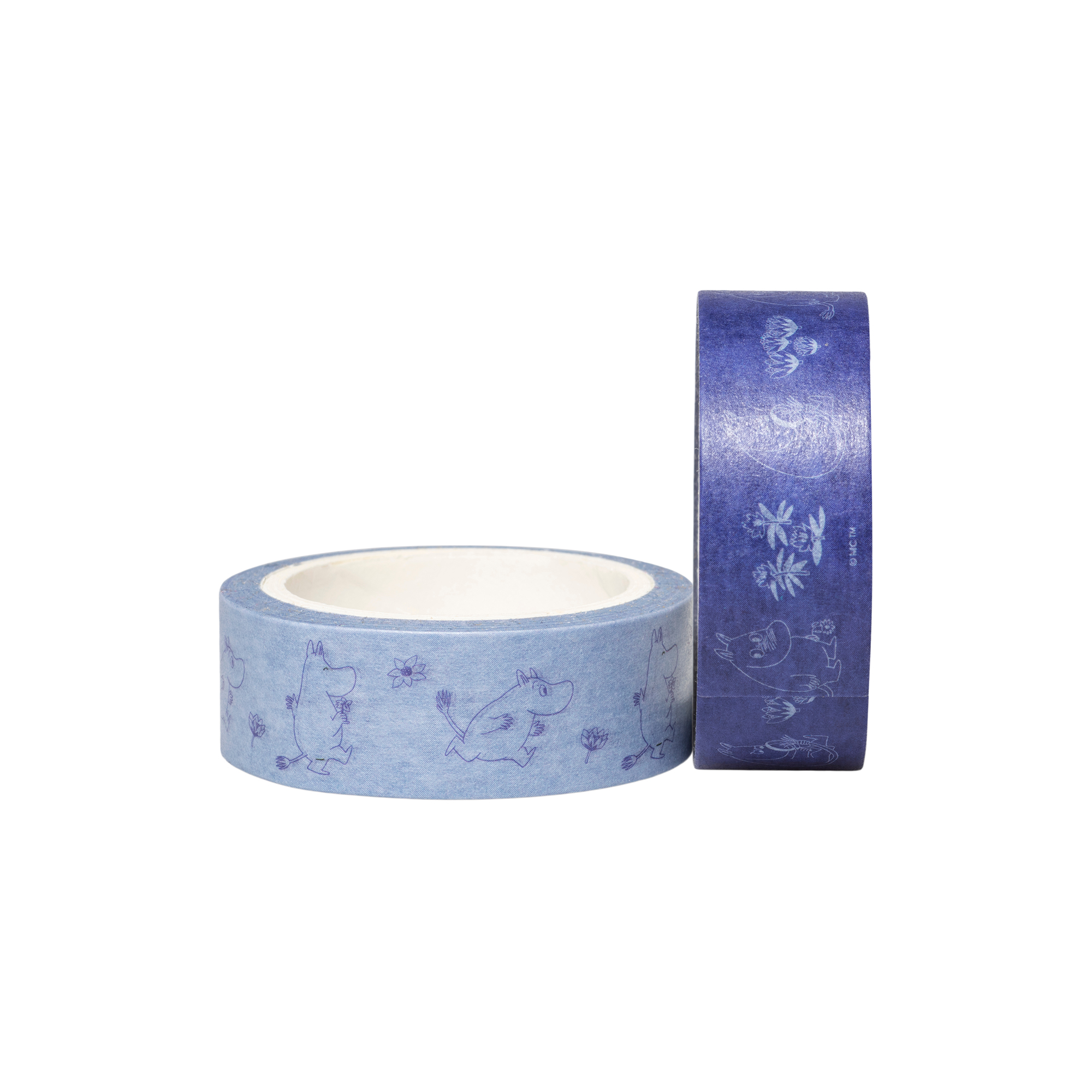 Moomin Arabia - Mumi washi tape Mumitrolden, 2 stk., Snorkfrøken