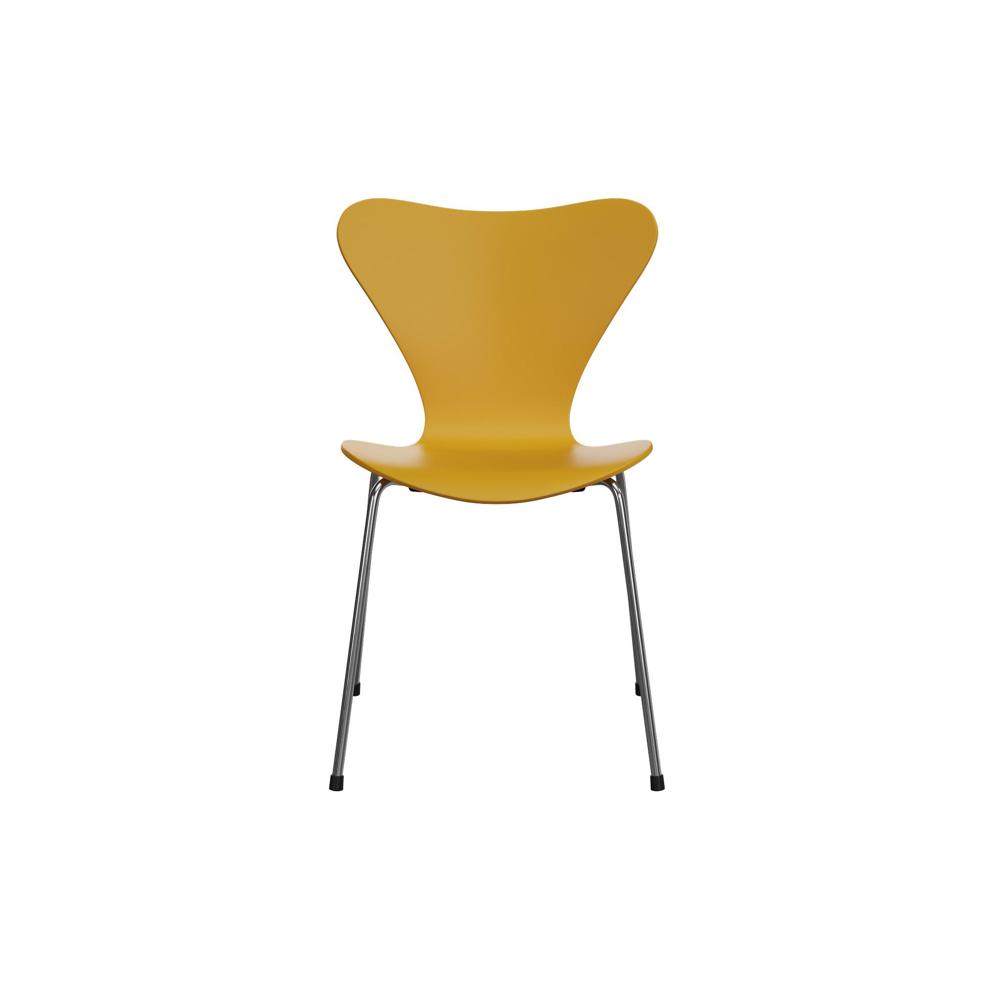 Fritz Hansen - Serie 7 3107 Verner Panton 100 stol, yellow