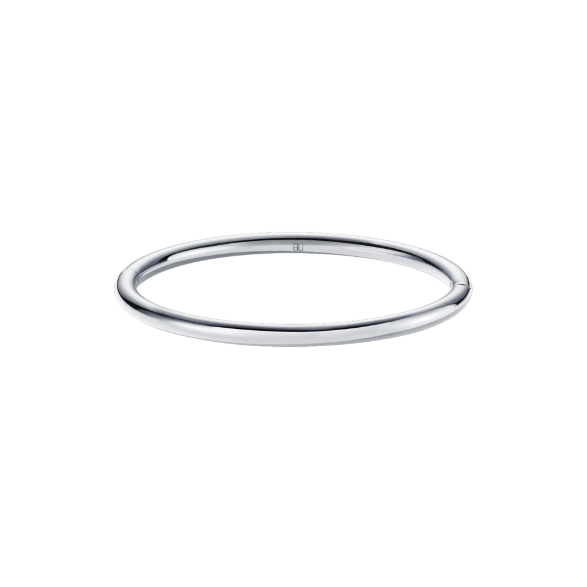 bangle up - AN-O Bracelet, rhodium - One-size