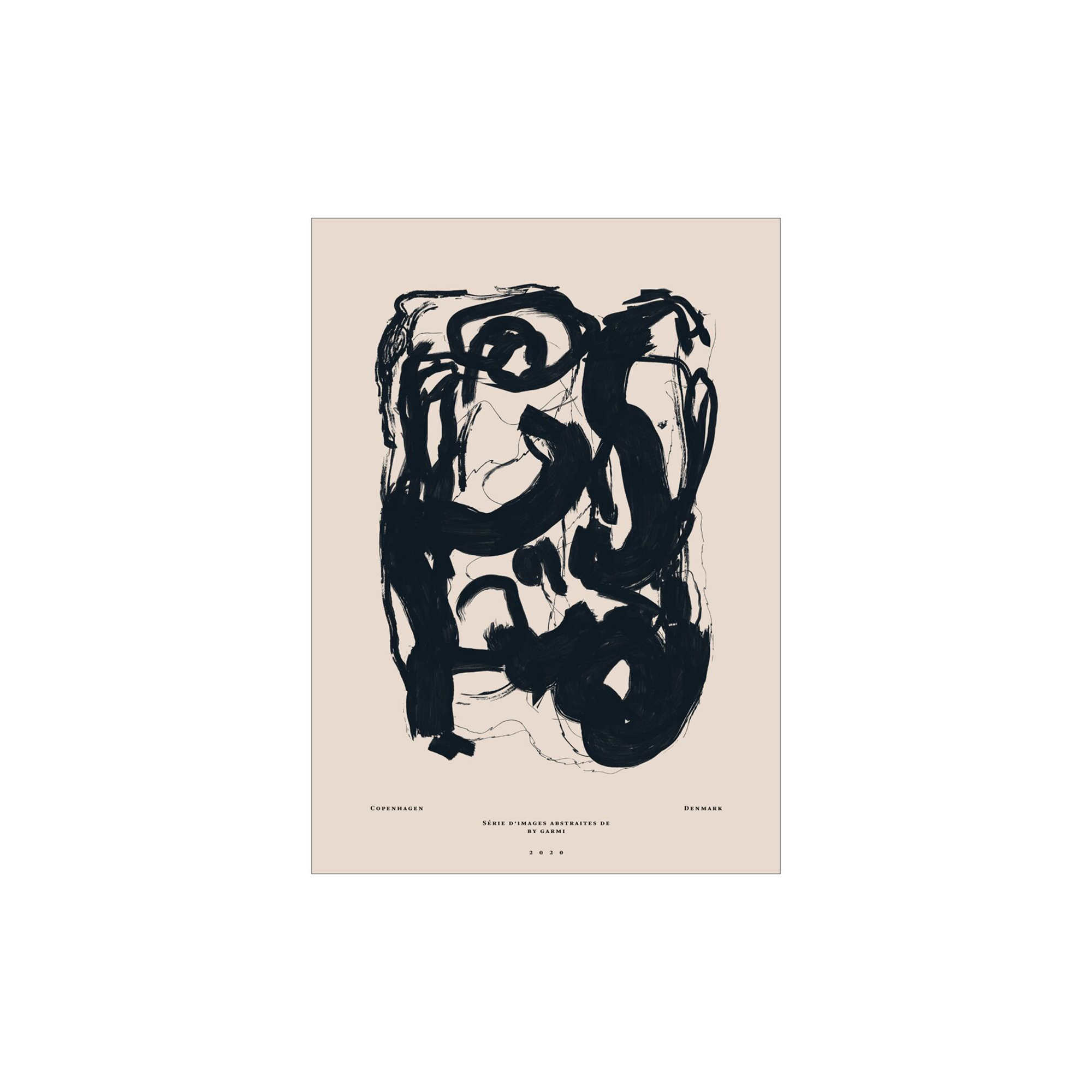 Poster & Frame - Etude 13 - 50x70 cm
