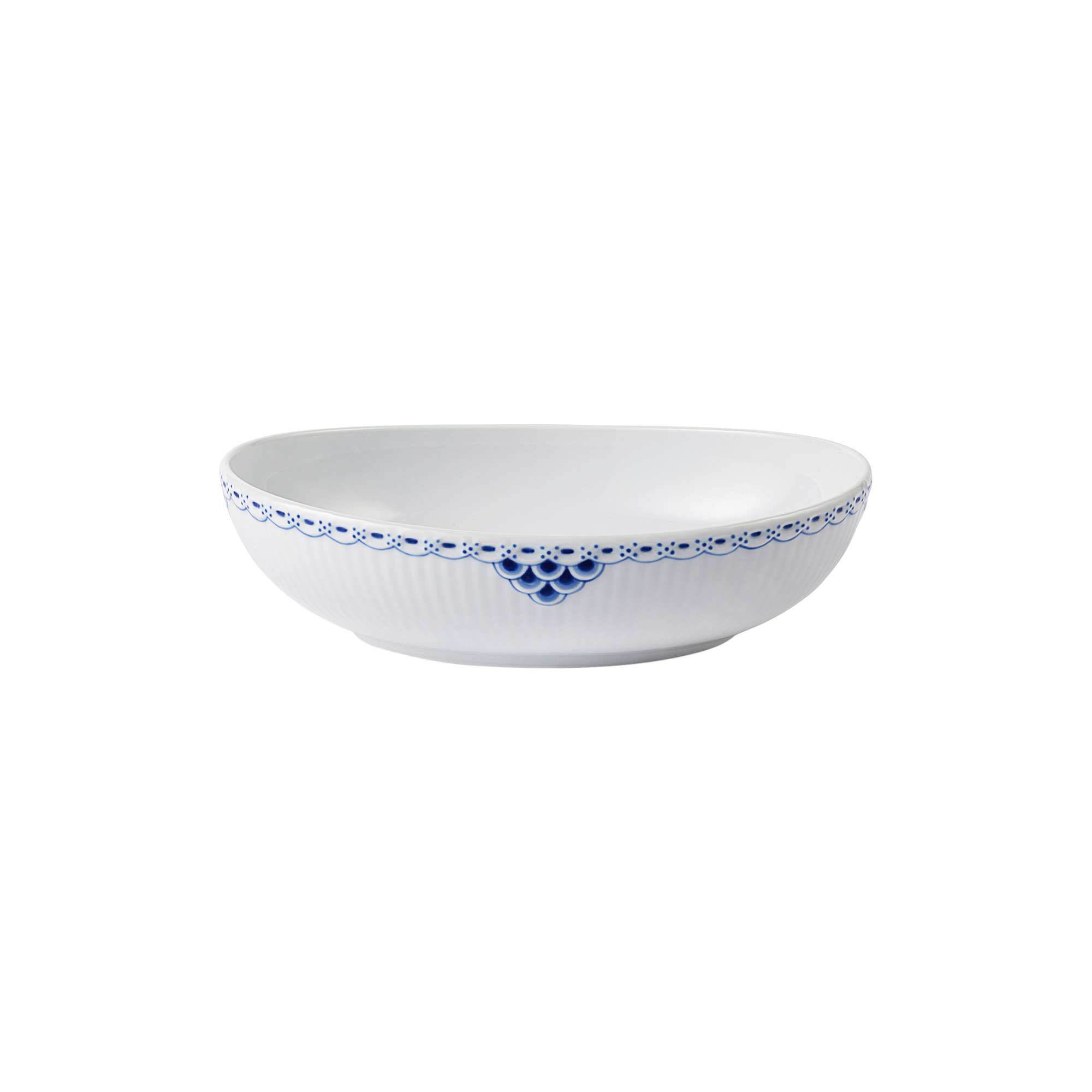 Royal Copenhagen - Prinsesse Oval Skål 75 cl