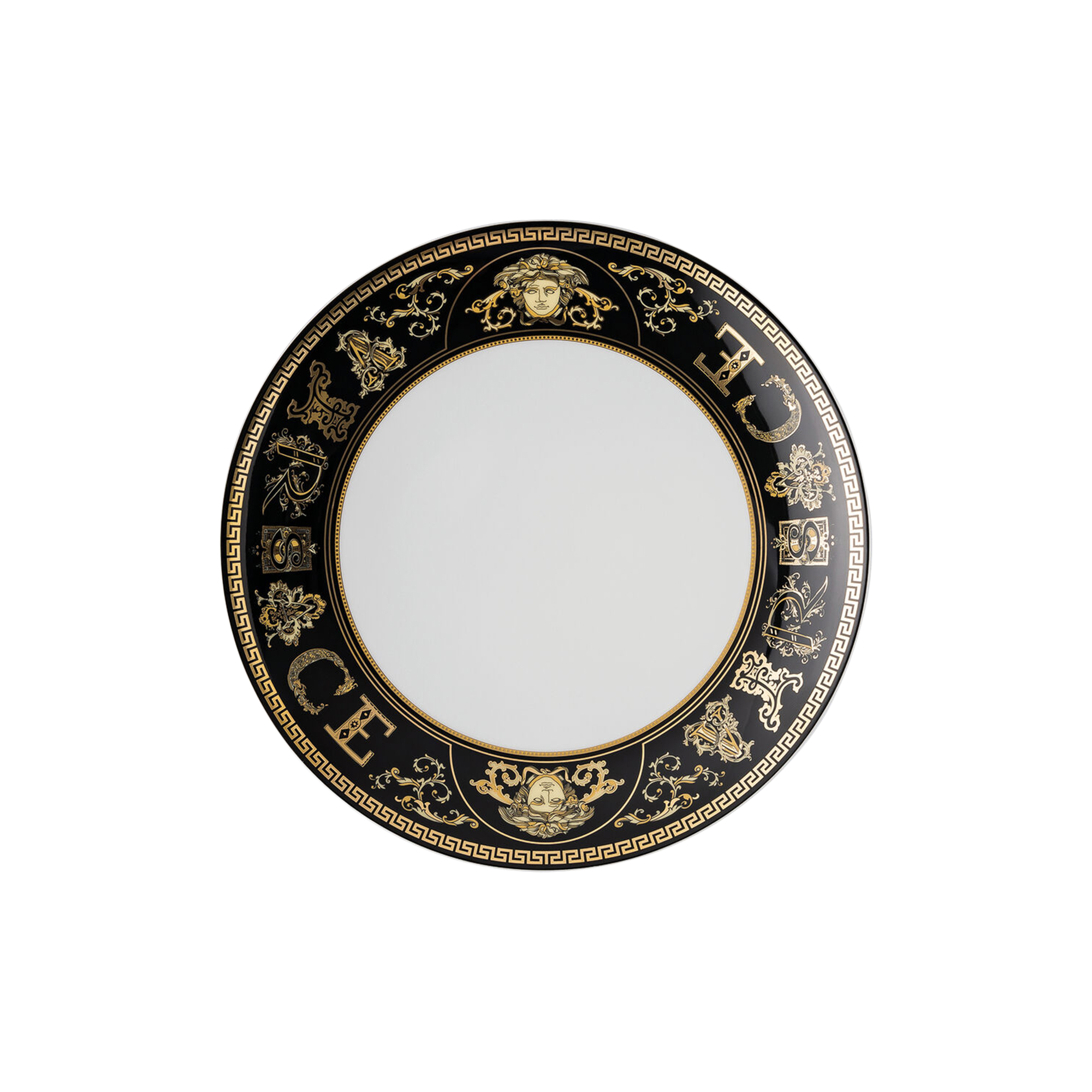 Rosenthal x Versace - Virtus Gala Plate Ø 21 cm - Ø21 cm