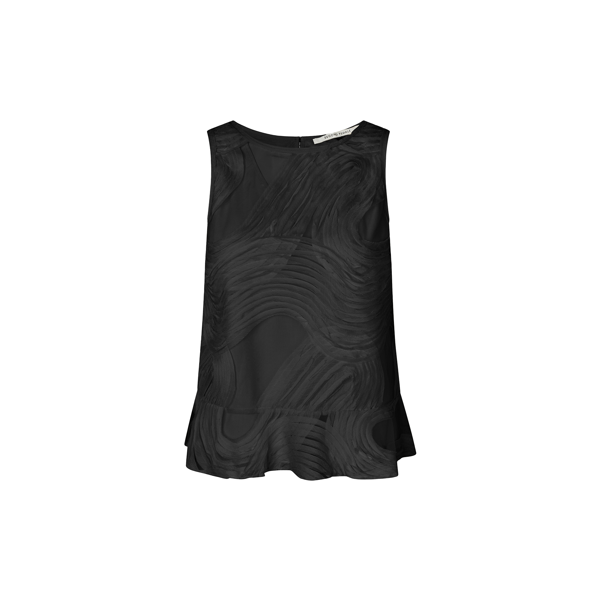 Second Female - Soalie Top, black - Str. S