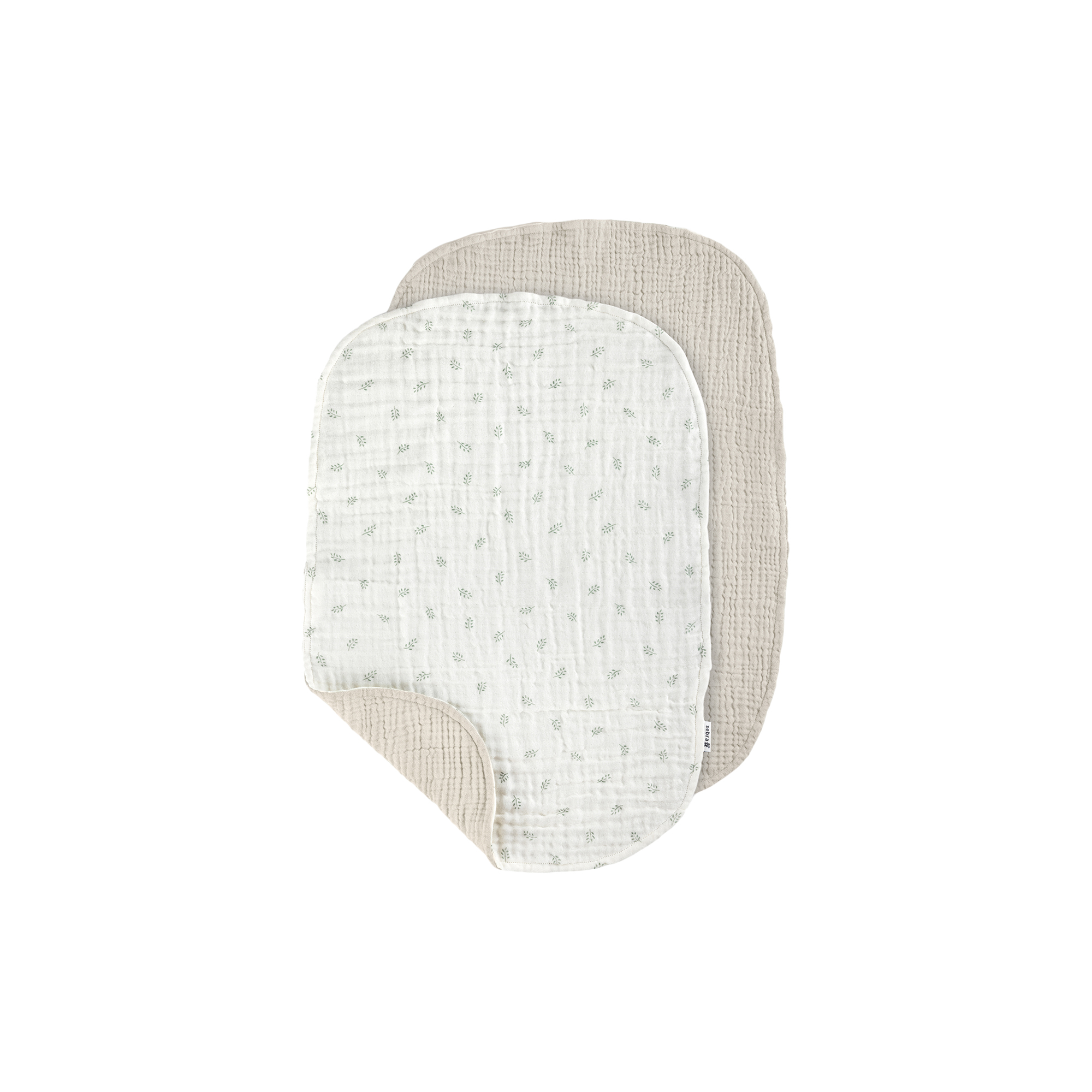 Sebra - Pusleunderlag muslin, beige