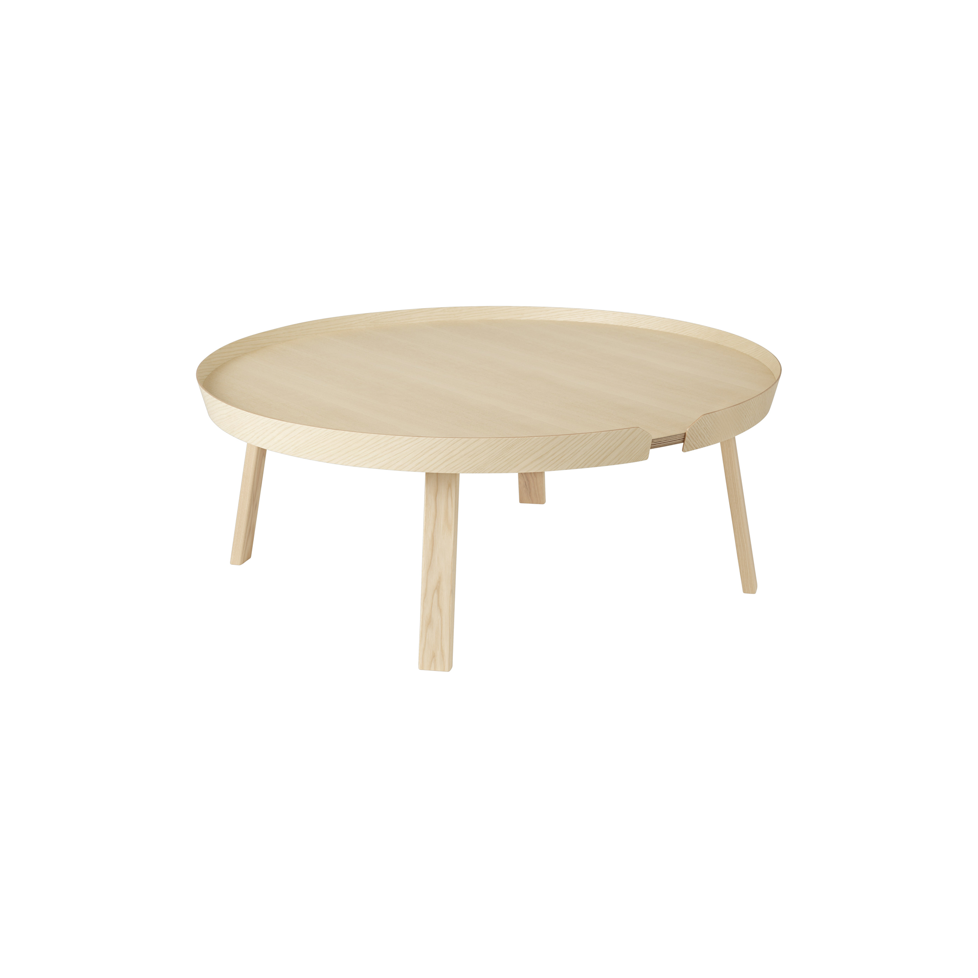 Muuto - Around Coffee Table, ash - Ø95 cm
