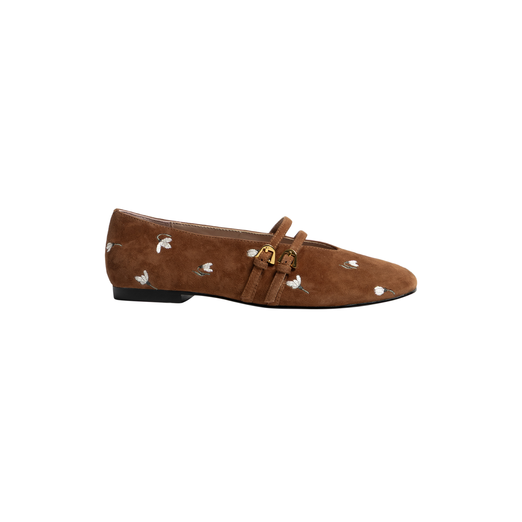 Coccinelle - COCCINELLERISAKO SNOW.EMB | Cognac/Cognac | Ballerina - 37