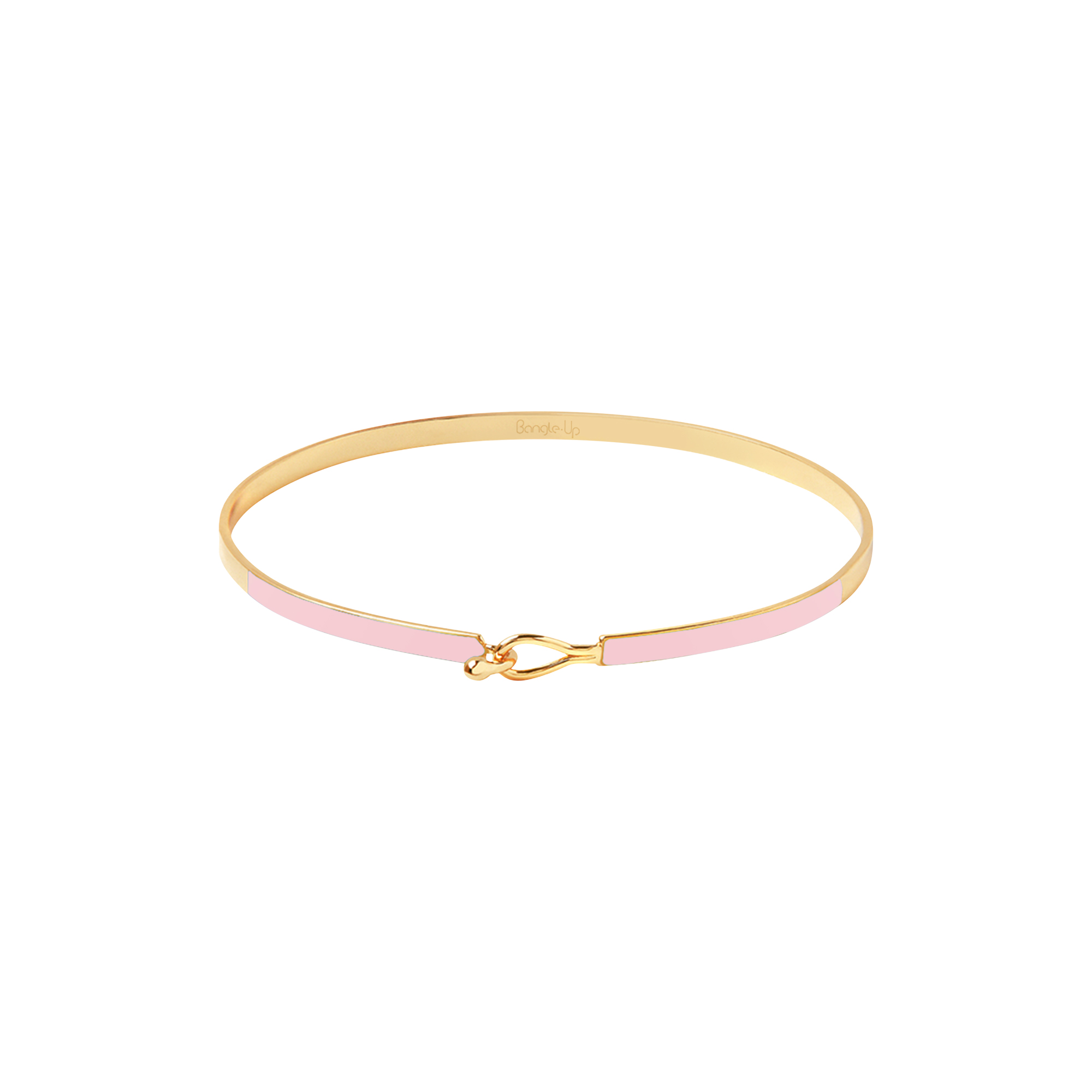 bangle up - LILY Bracelet, cotton pink - One-size