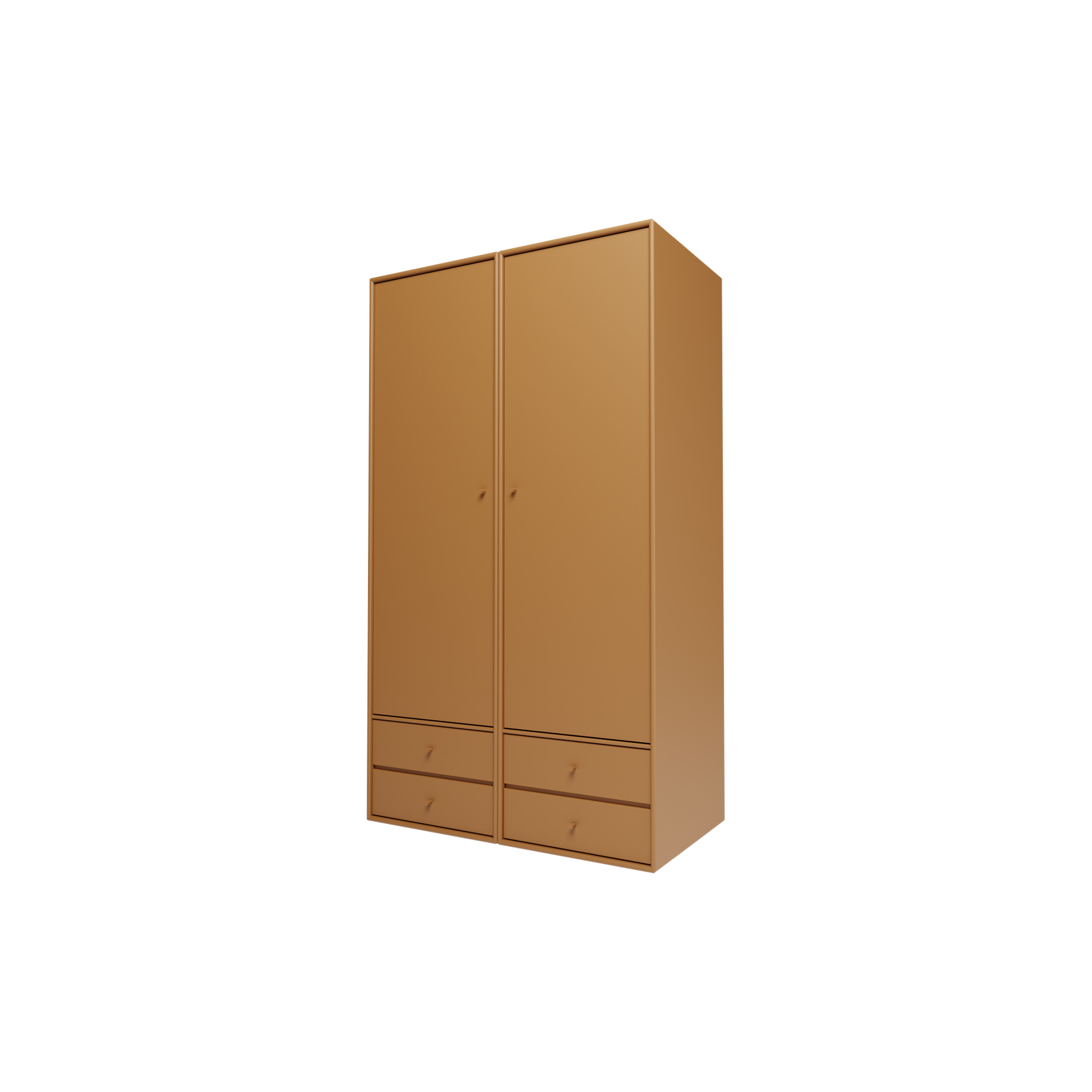 Montana Furniture - Montana Wardrobe ATTIRE IIII, 142 amber