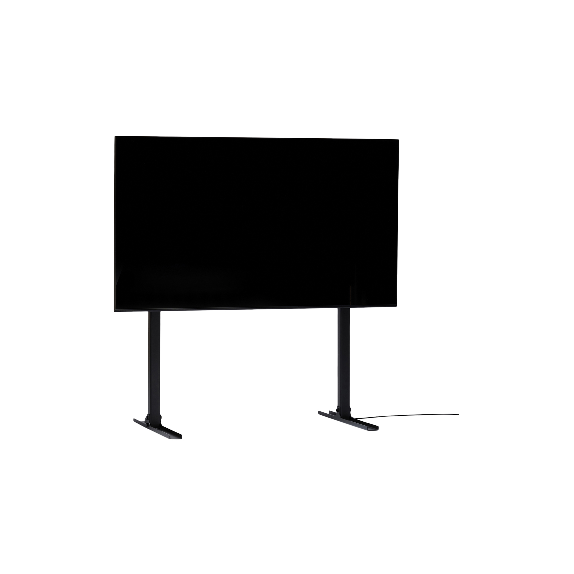 Pedestal - Straight Tall Stand, charcoal, Plate
