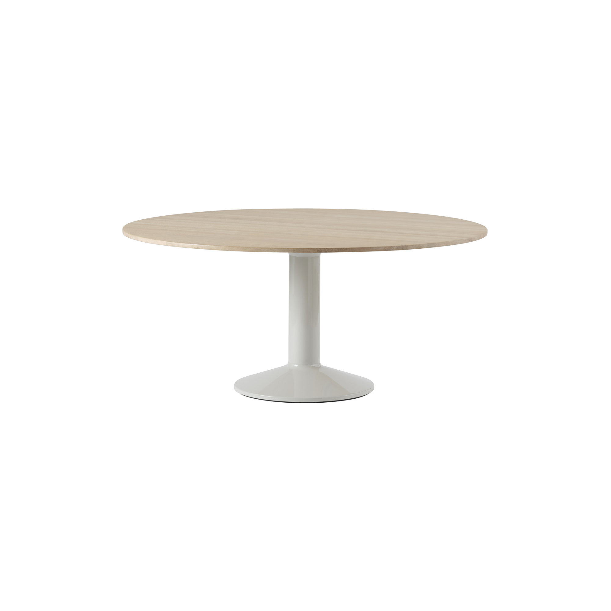 Muuto - Midst Table, oak/grey - Ø160 cm