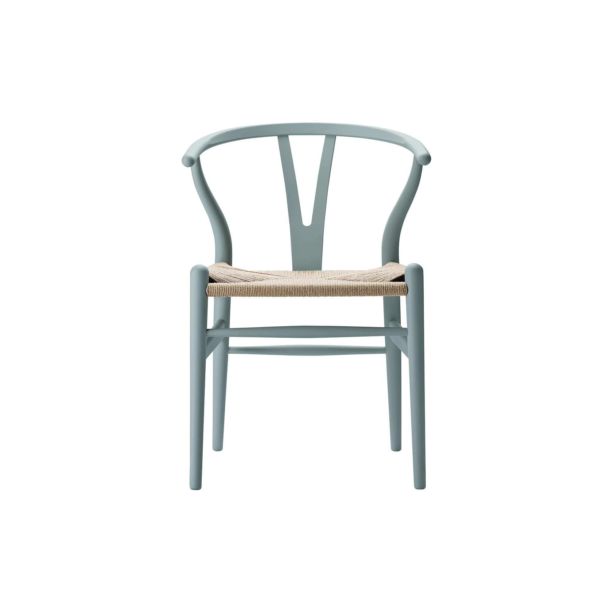 Carl Hansen & Søn - CH24 Y-stolen spisebordsstol, soft pewter - H: 76 x B: 55 x D: 51 cm.