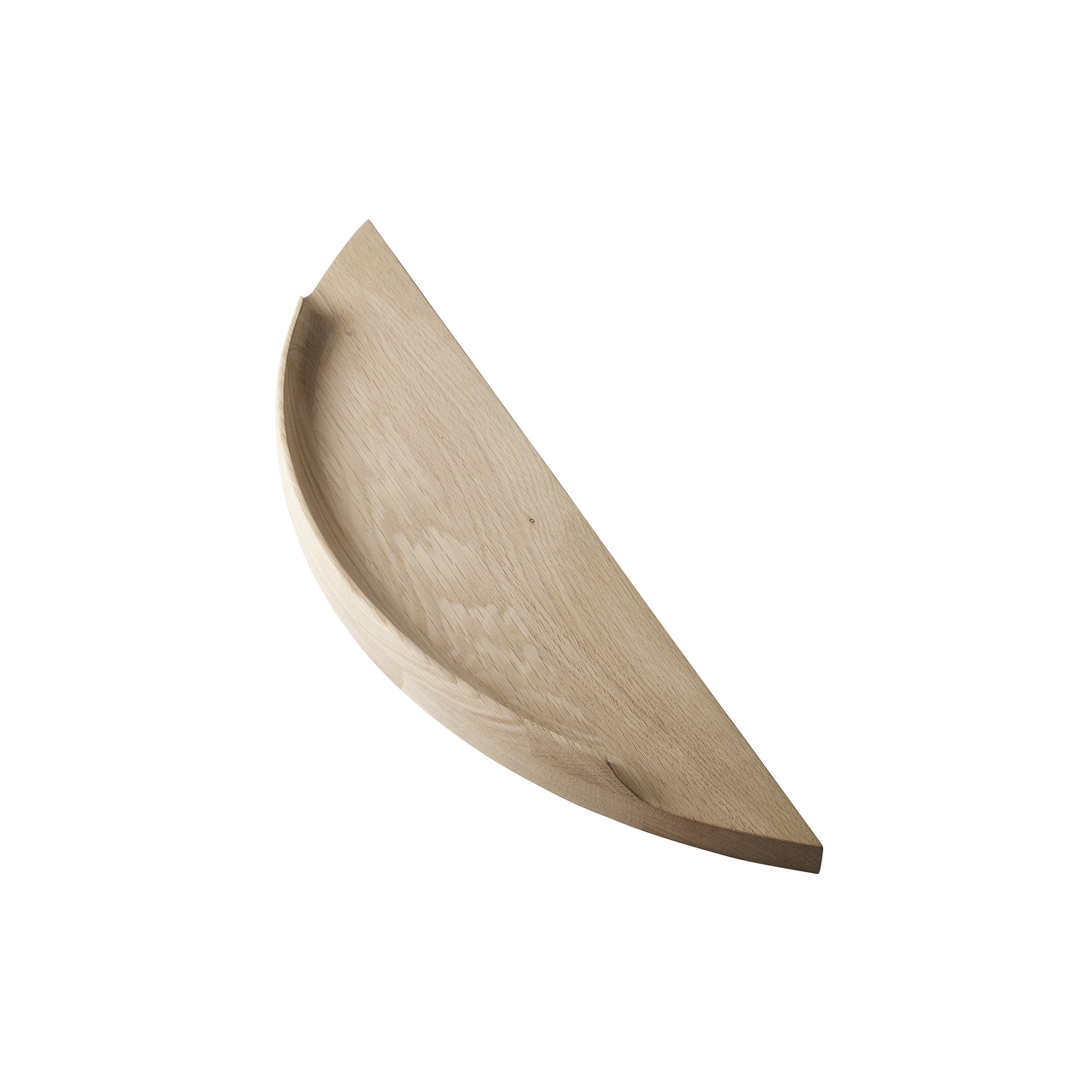 Aakjaer Furniture - Arcus Shelf, hvidolieret eg - Small