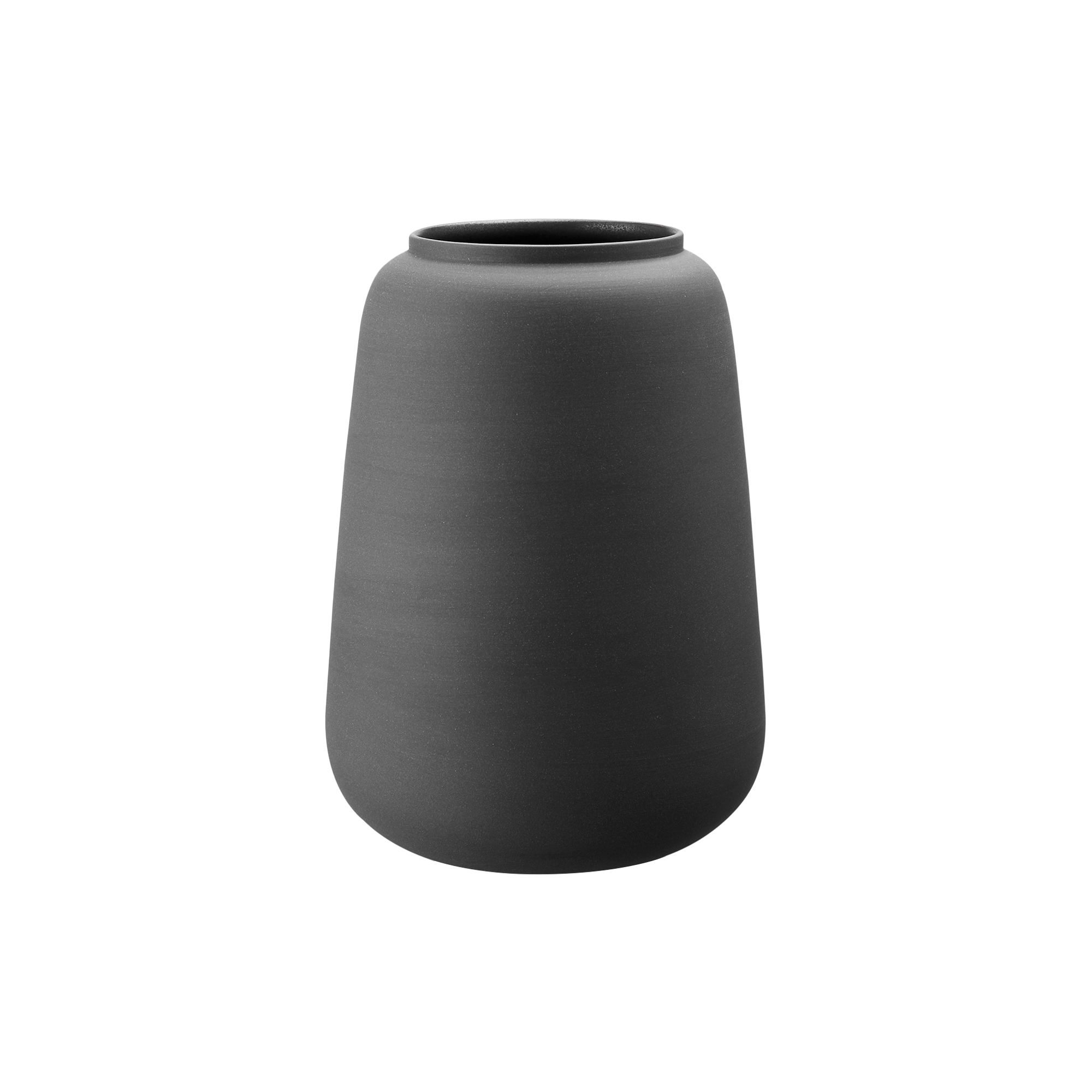 Ditte Fischer Copenhagen - Klassisk vase stor, sort - Large