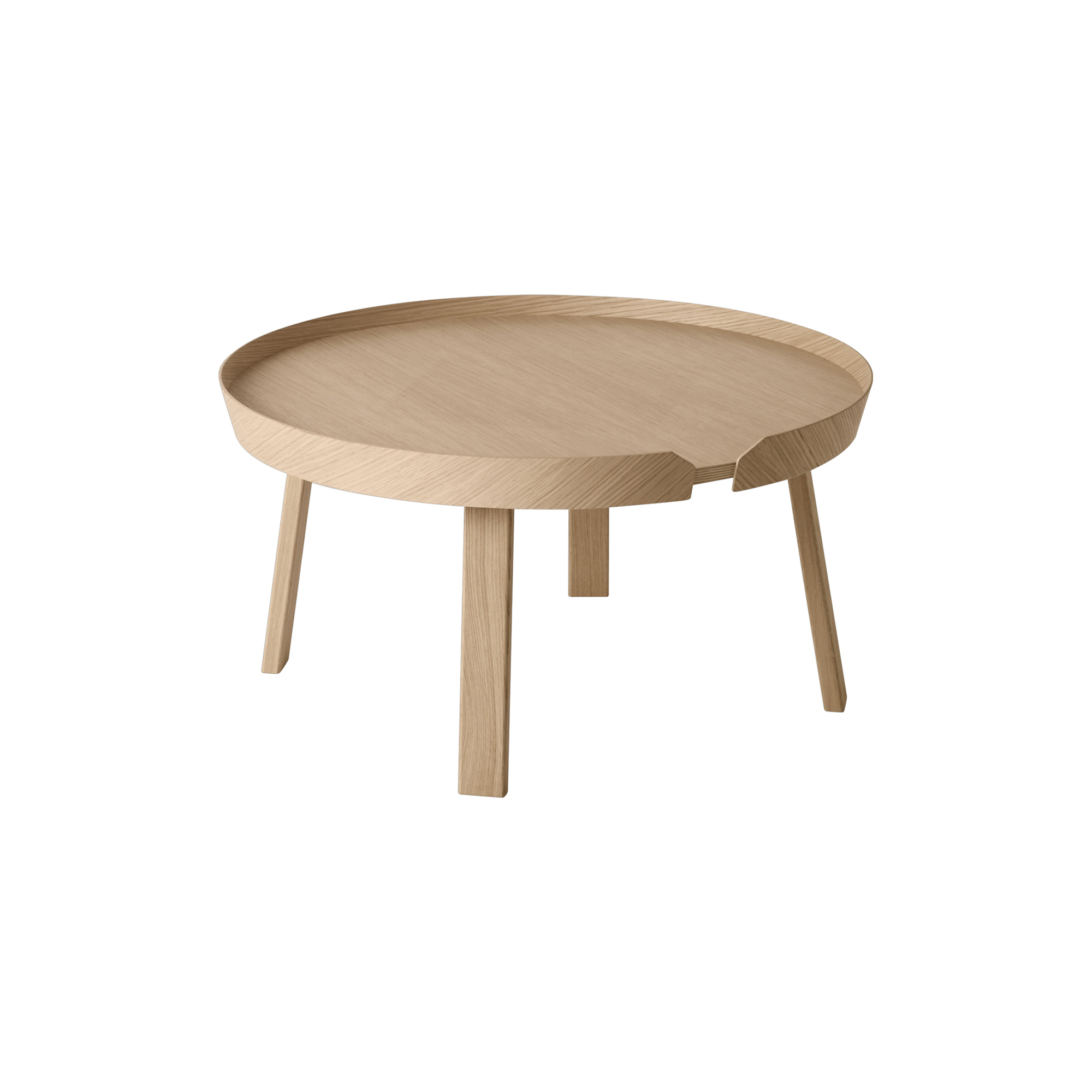 Muuto - Around Coffee Table, oak - Ø72 cm