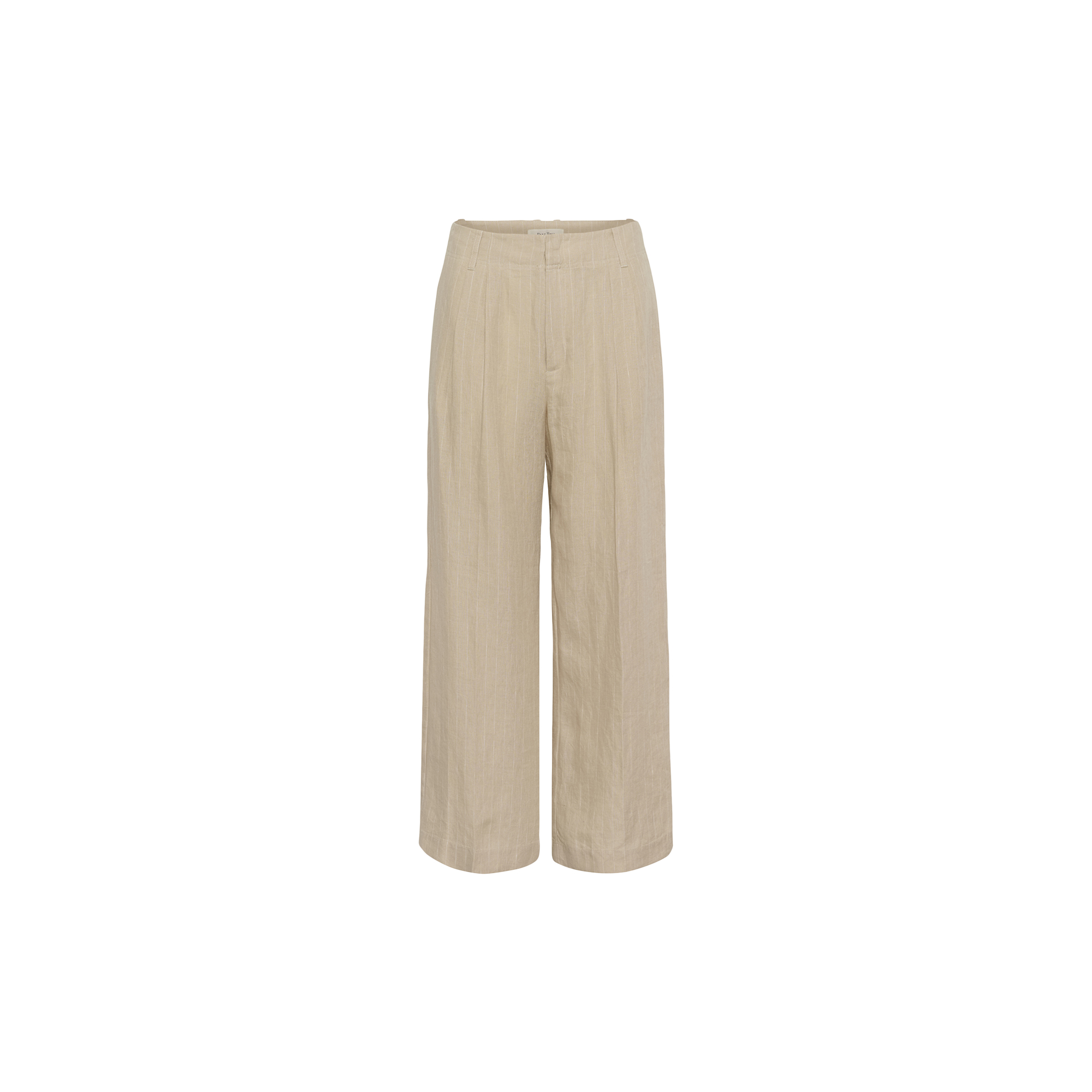 Part Two - AliyaPW Trousers, neutral pinstripe - Str. 40
