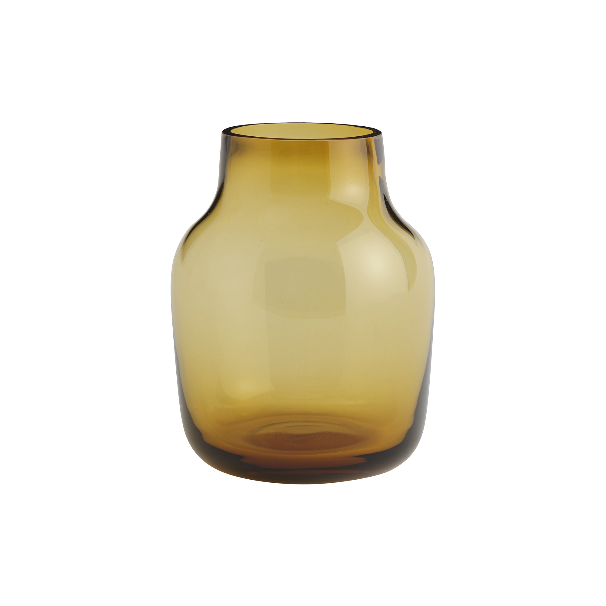 Muuto - Silent Vase, burnt orange - Ø15 cm