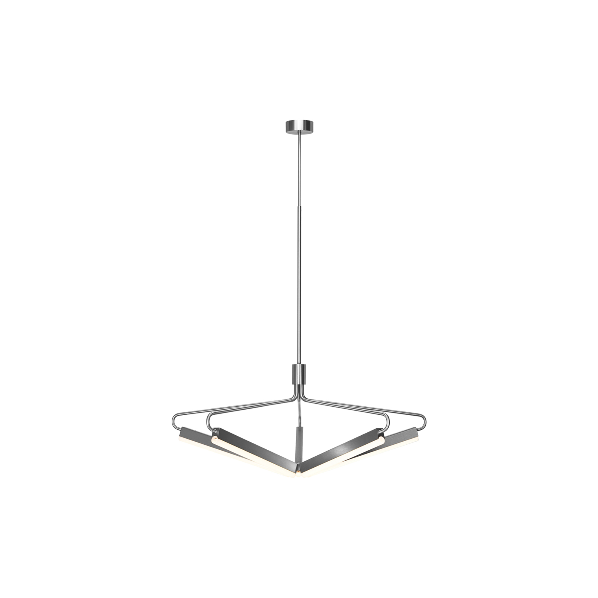 Rubn - Angel 5 500 Wide Chandelier, steel