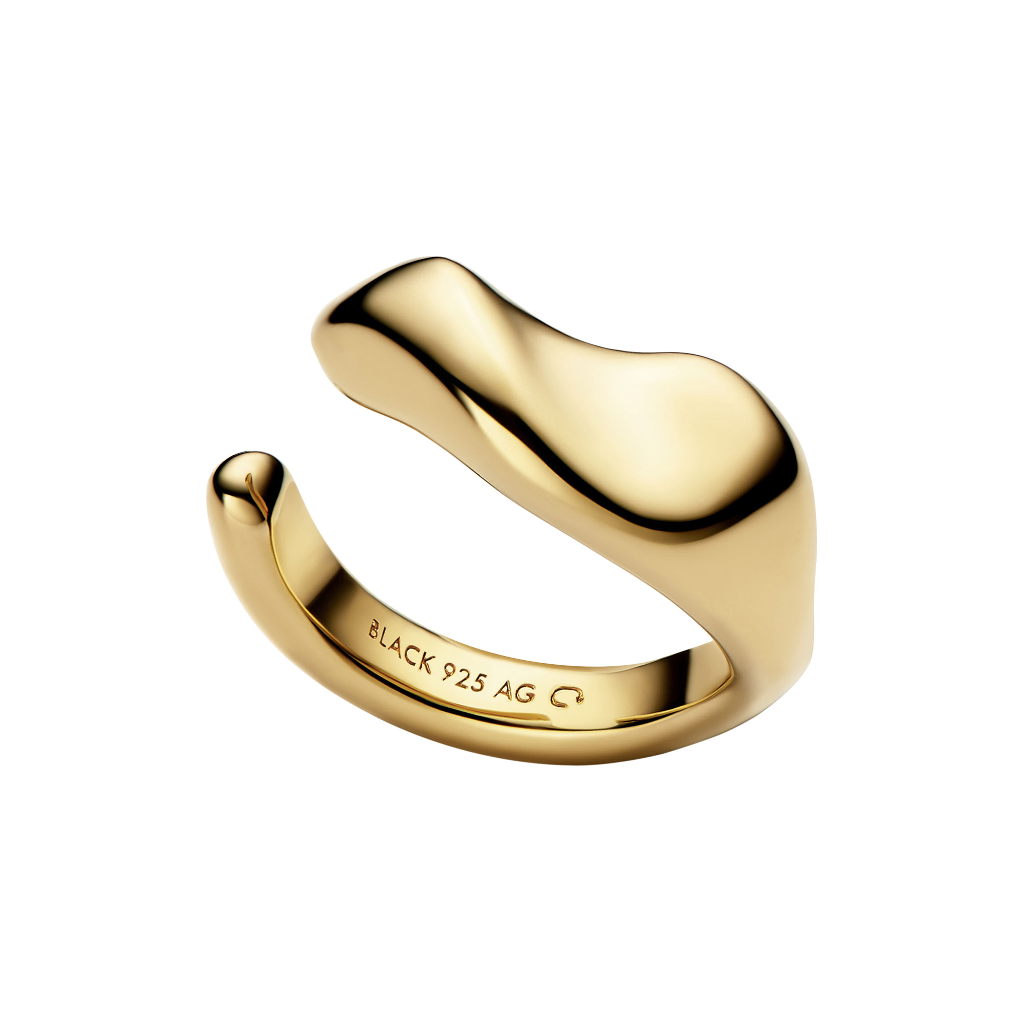 Maria Black - Saddle Ear Cuff, guld