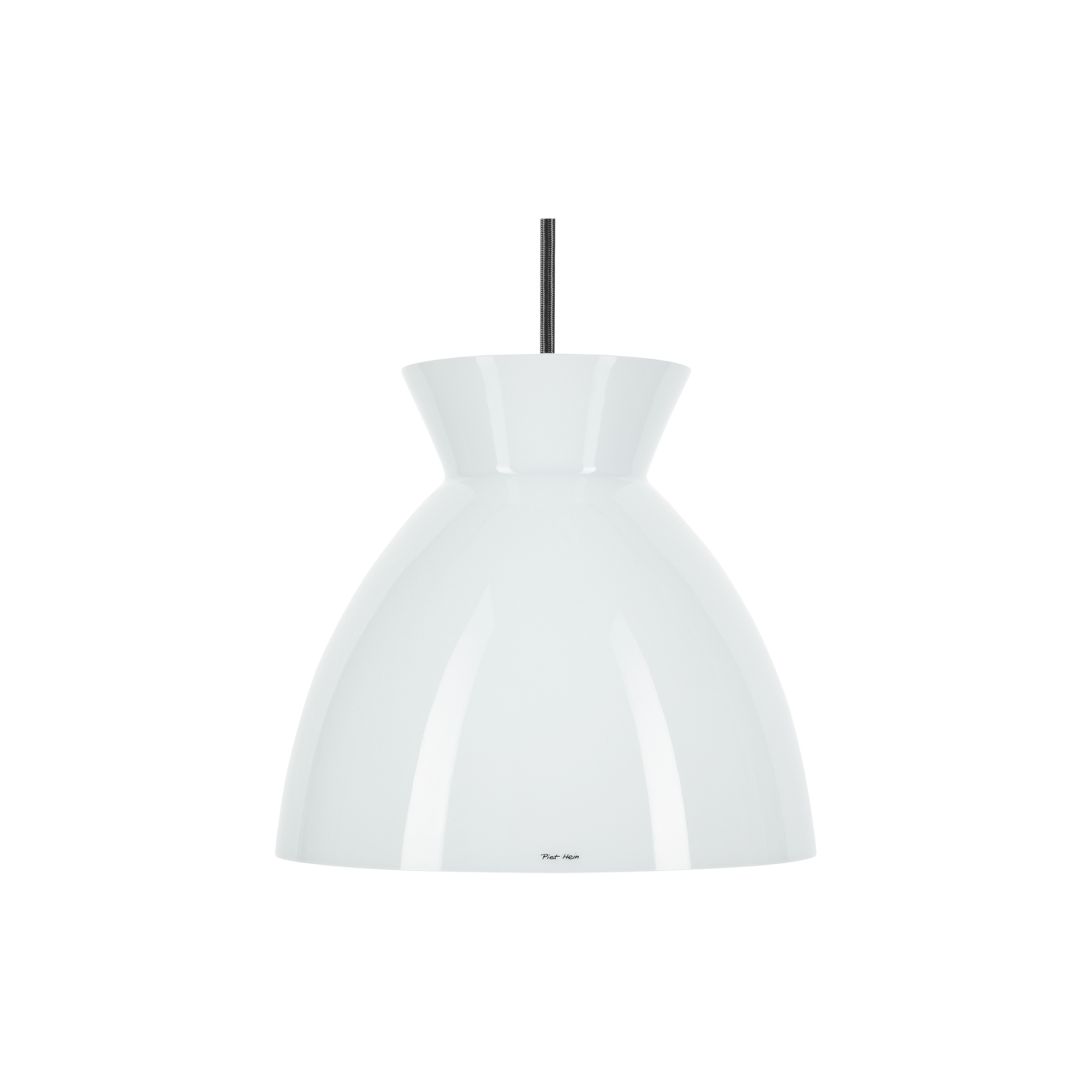 Piet Hein - Bikube 290 Pendant, opal/black