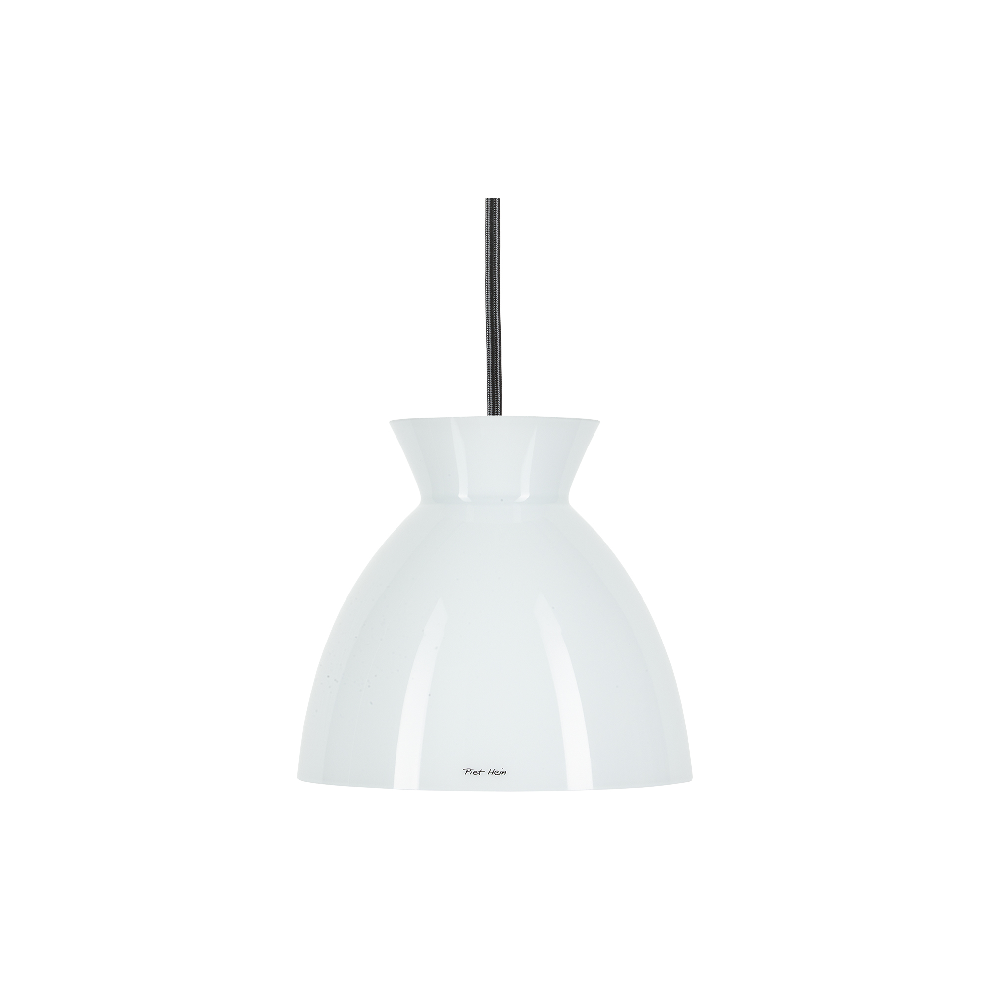 Piet Hein - Bikube 180 Pendant, opal/black