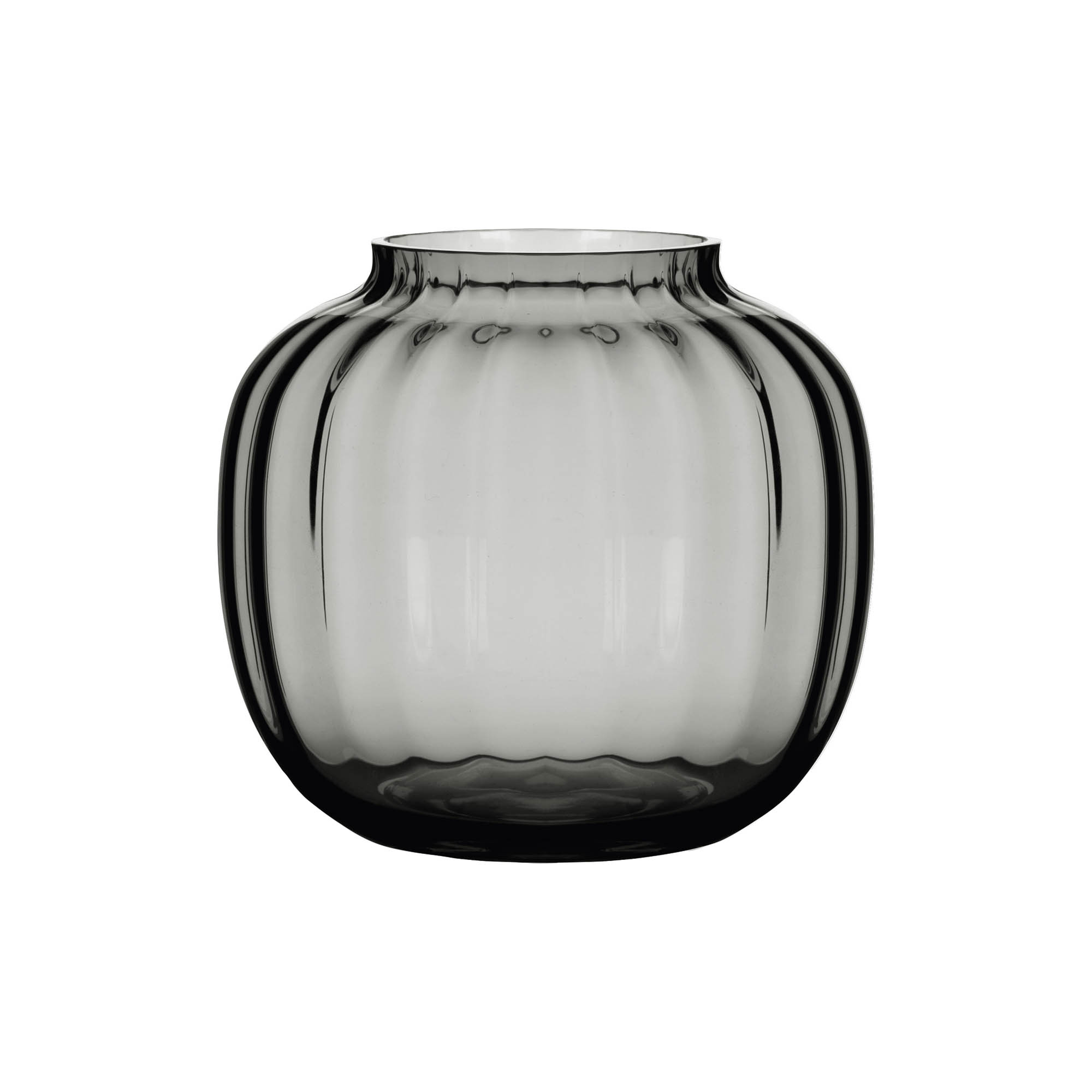 Holmegaard - Primula vase, smoke - H17.5 cm