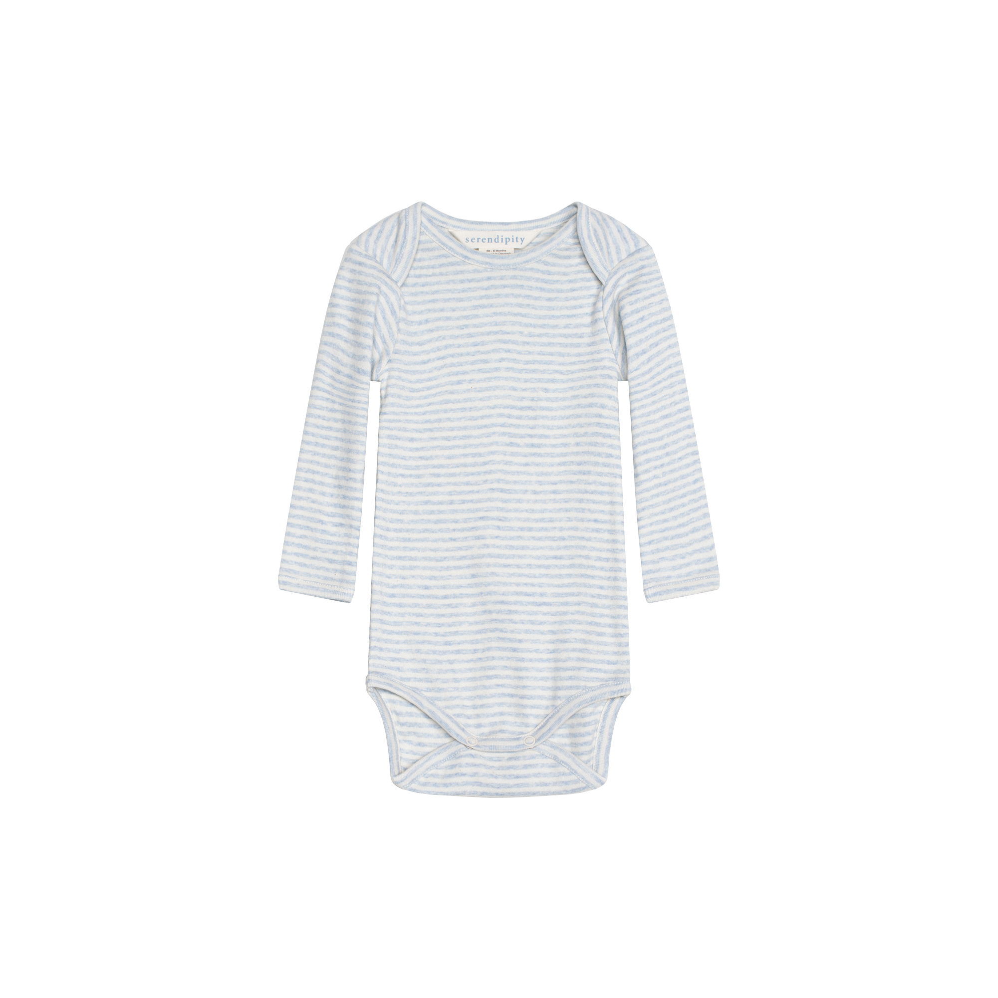 Serendipity - Baby Body Stripe, mist/offwhite - Str. 1M-56