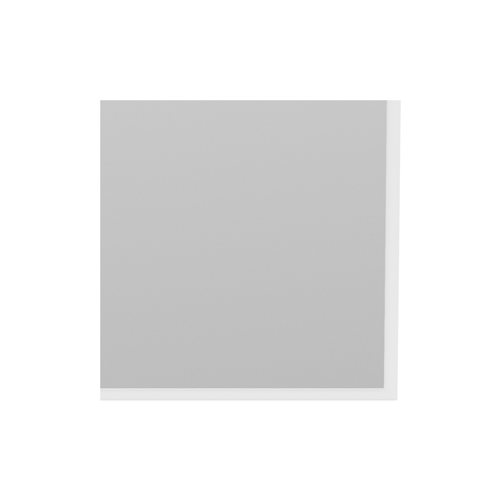 Montana Furniture - Colour Frame Mirror (SP1224), 38 snow