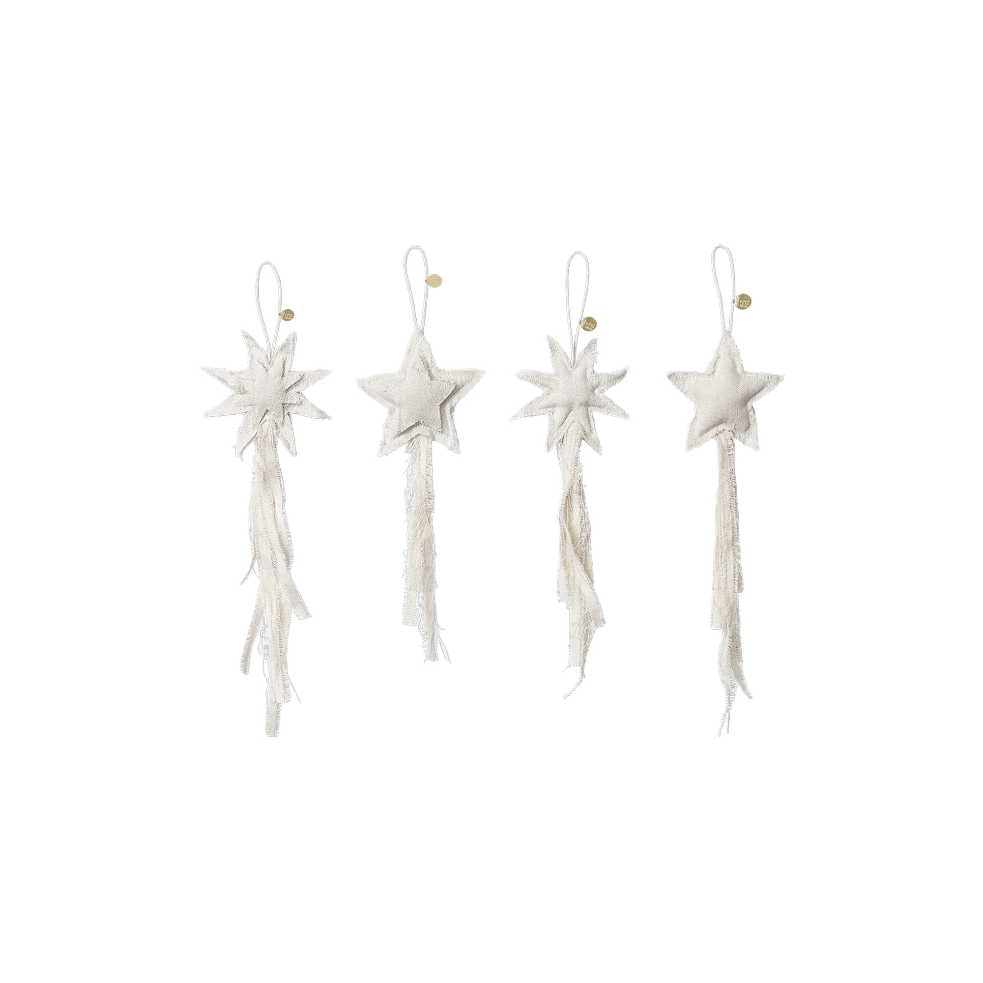 Ferm Living - Vela Star Ornaments 4 stk.
