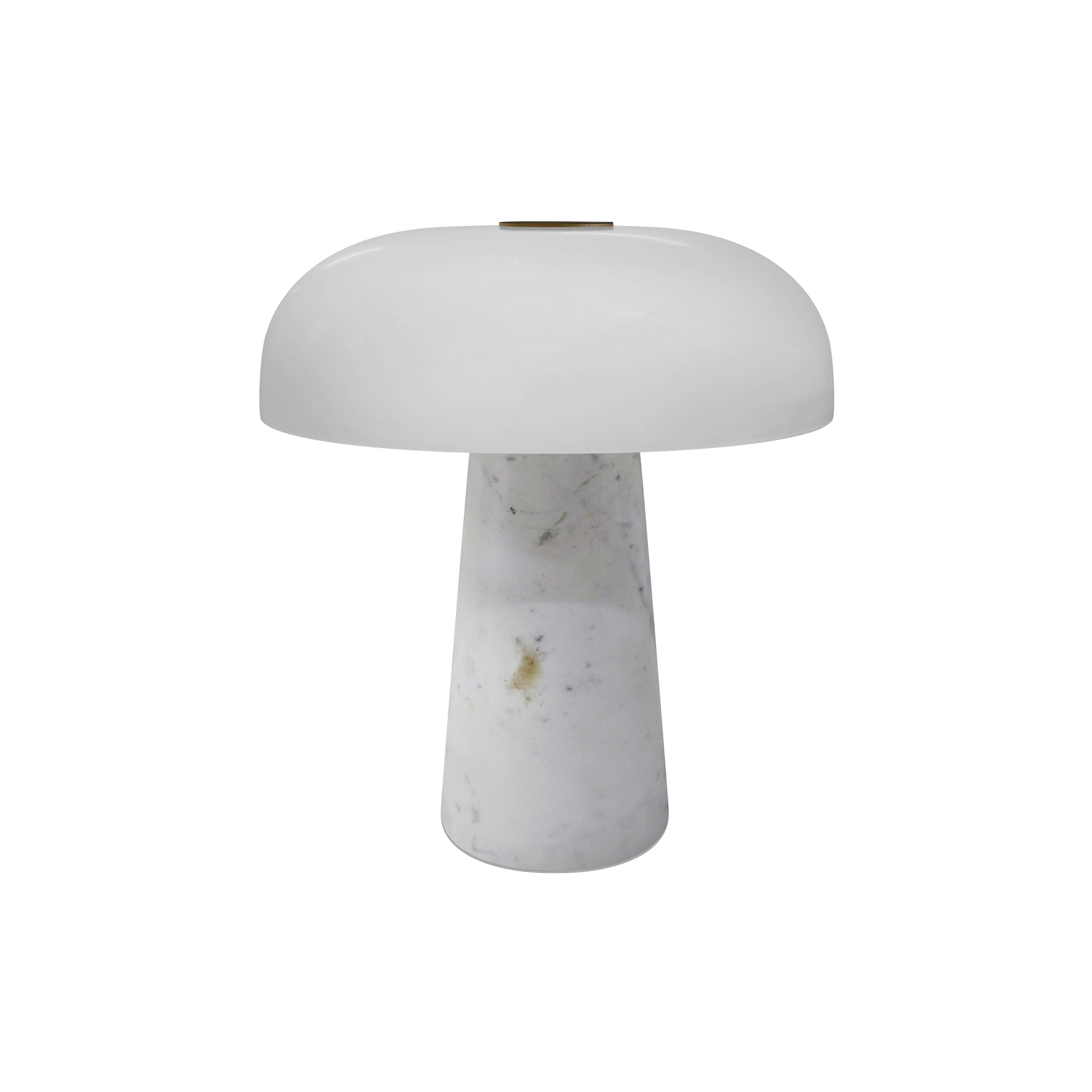 Design For The People - Glossy Mini Portable bordlampe, hvid
