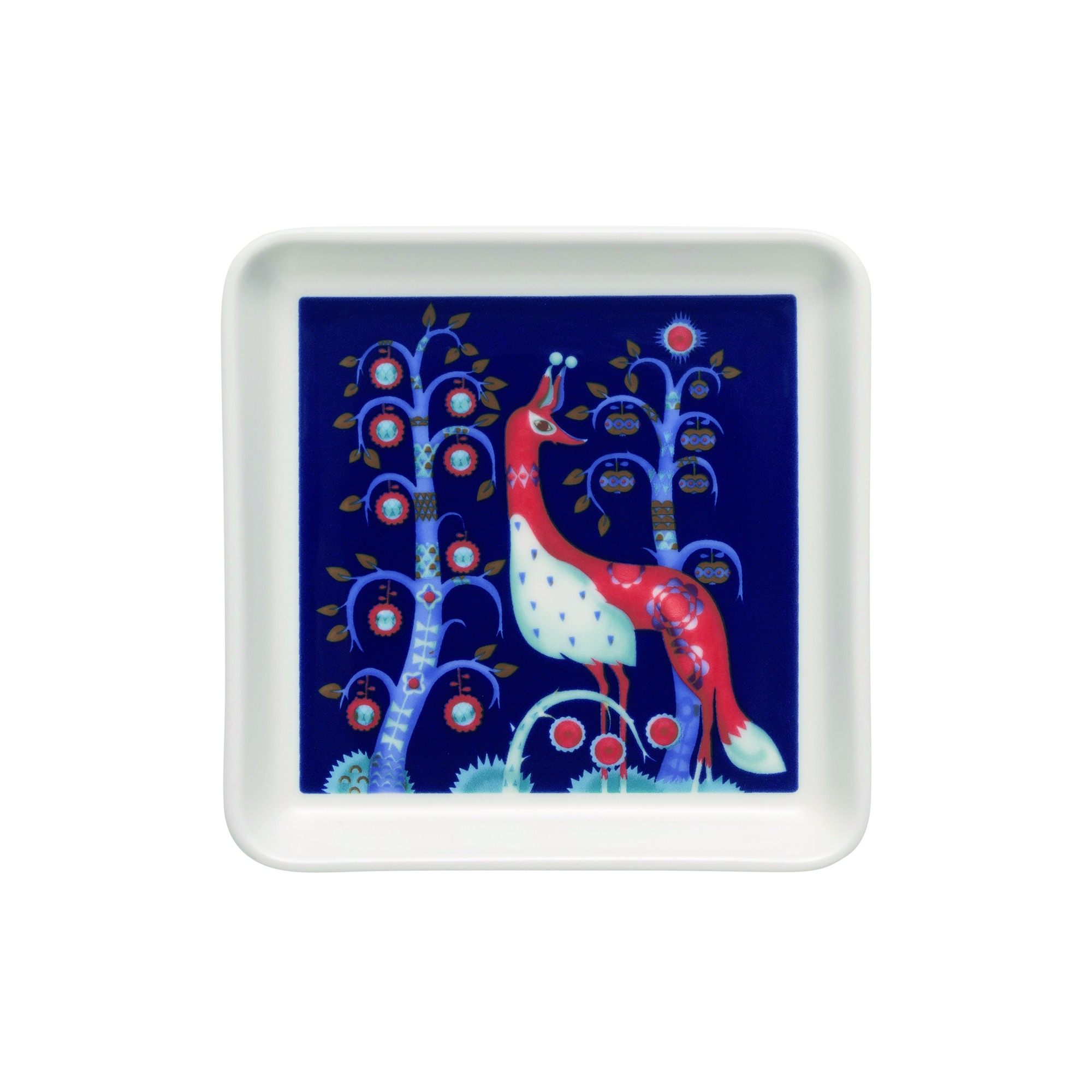 Iittala - Taika firkantet tallerken, blå