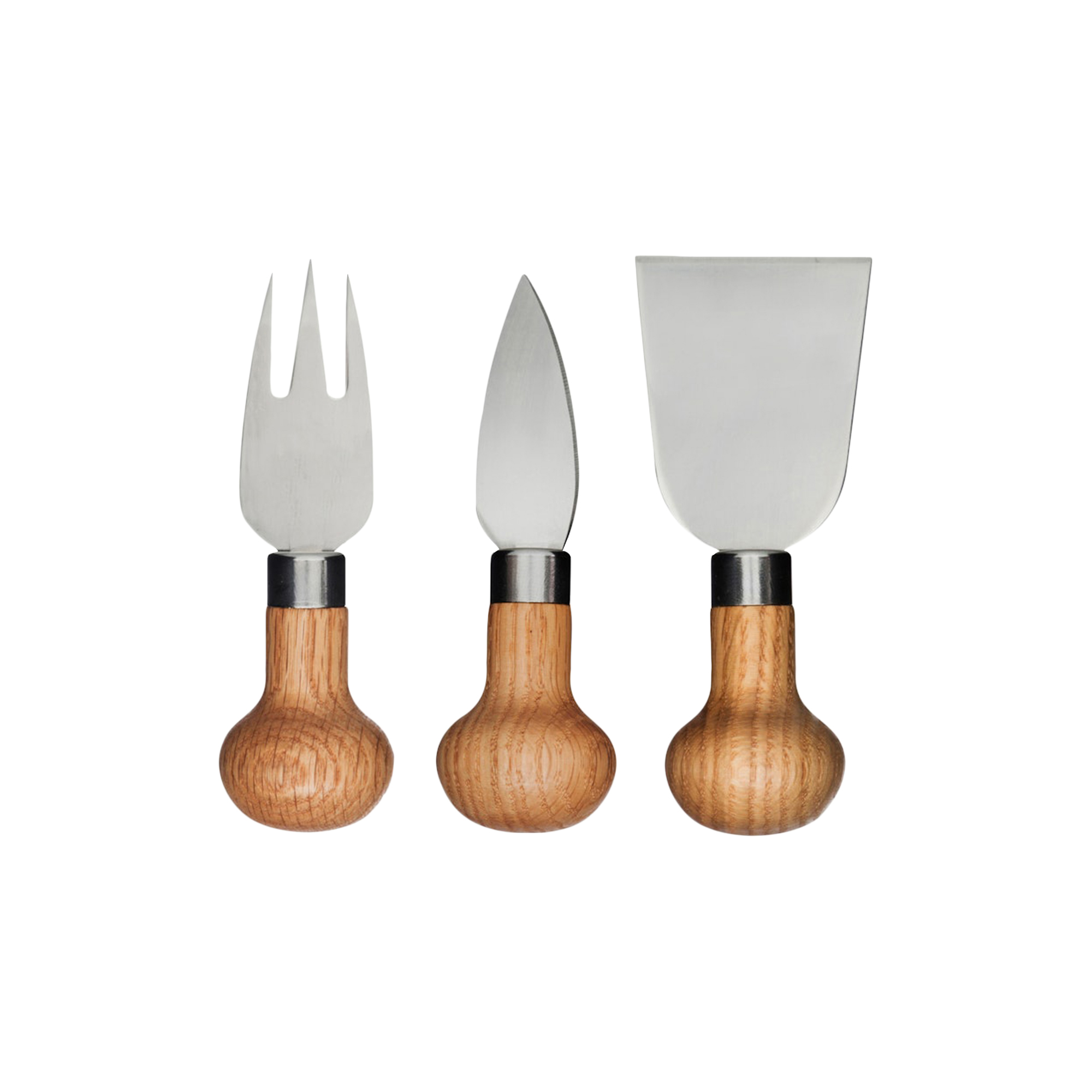Sagaform - Nature Cheese Set 3 pcs