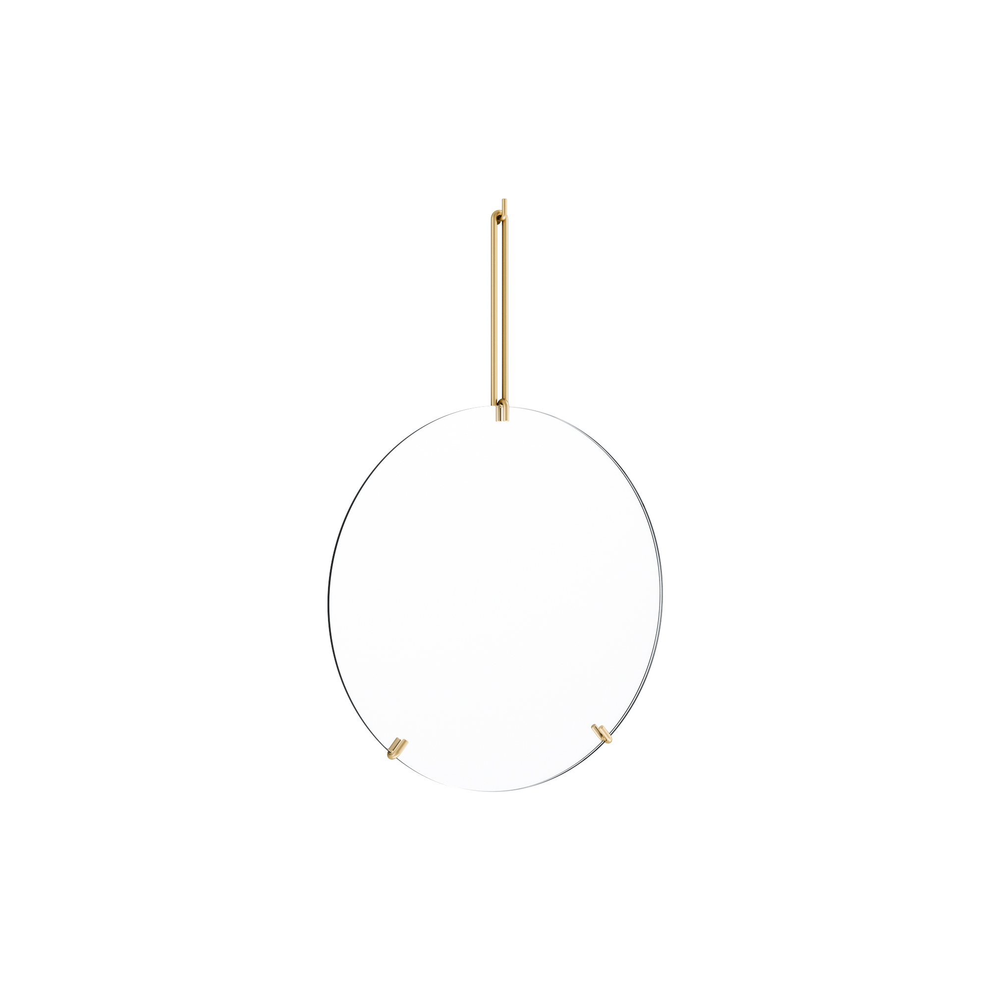 MOEBE - Wall Mirror, brass - Ø30