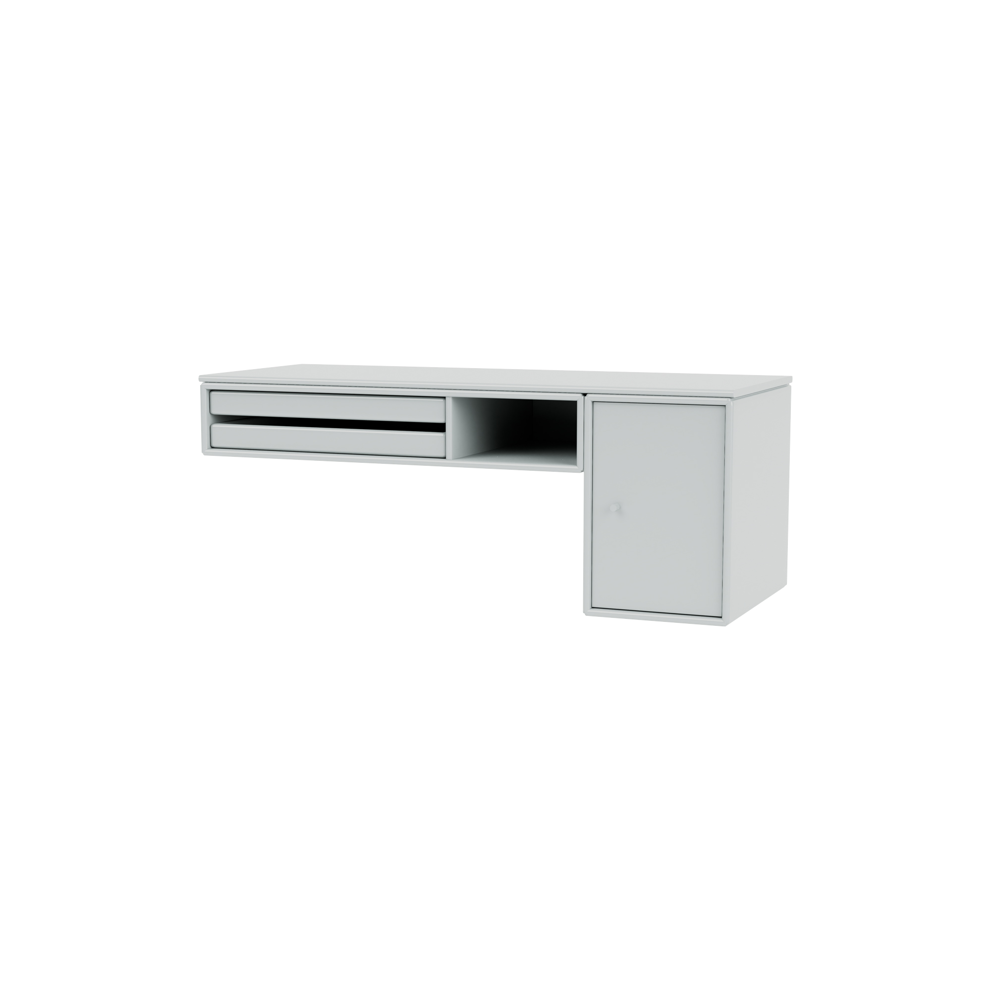 Montana Furniture - BUREAU skrivebord, 156 oyster