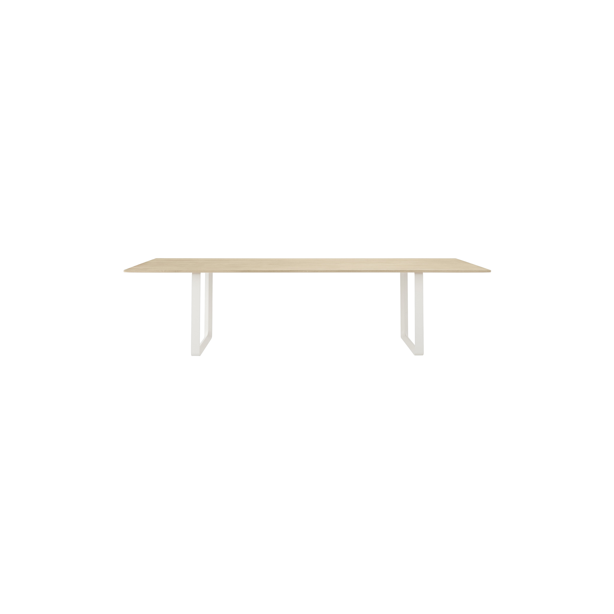 Muuto - 70/70 Table, solid oak/white - 295x108 cm