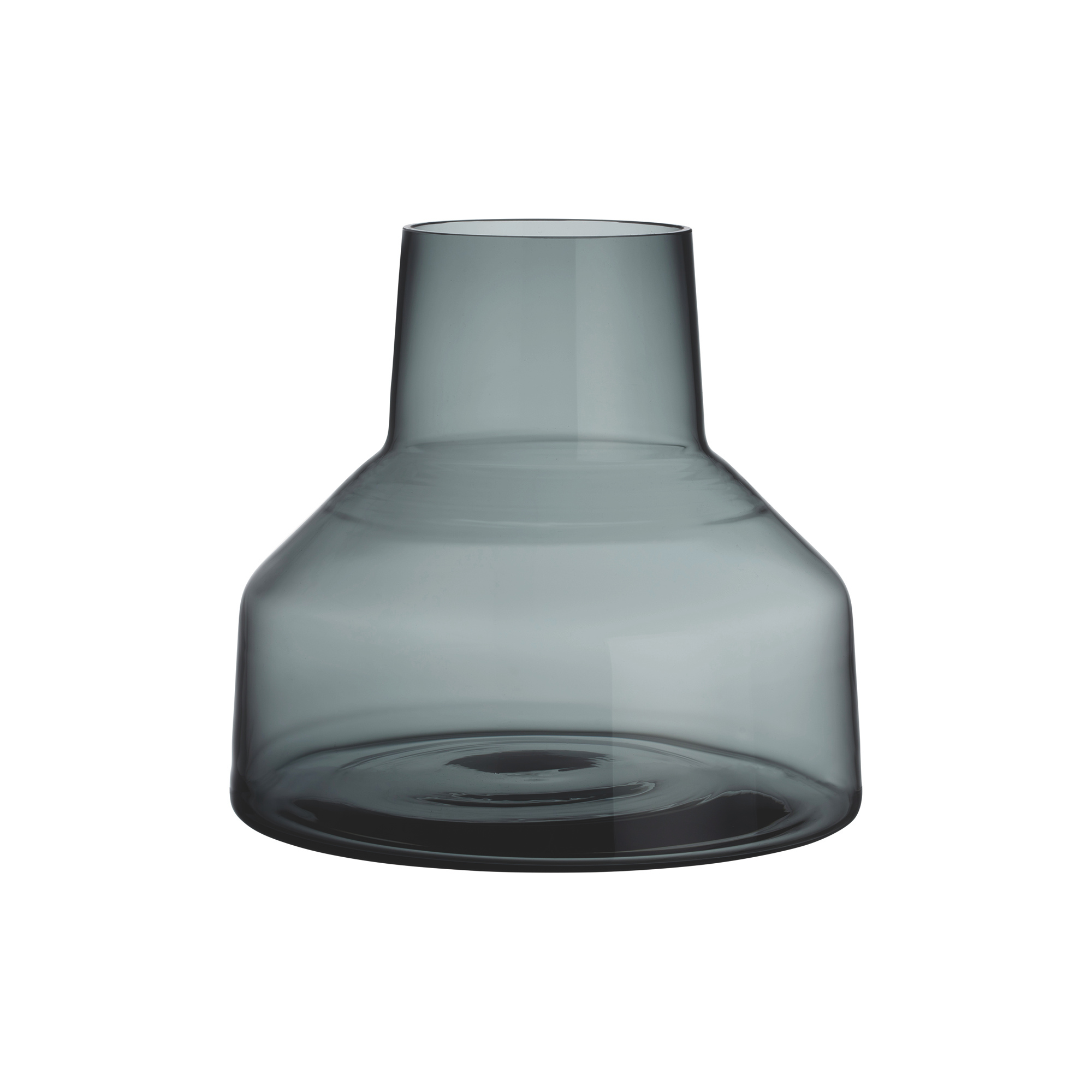 Iittala - Solare kort vase, stål grå
